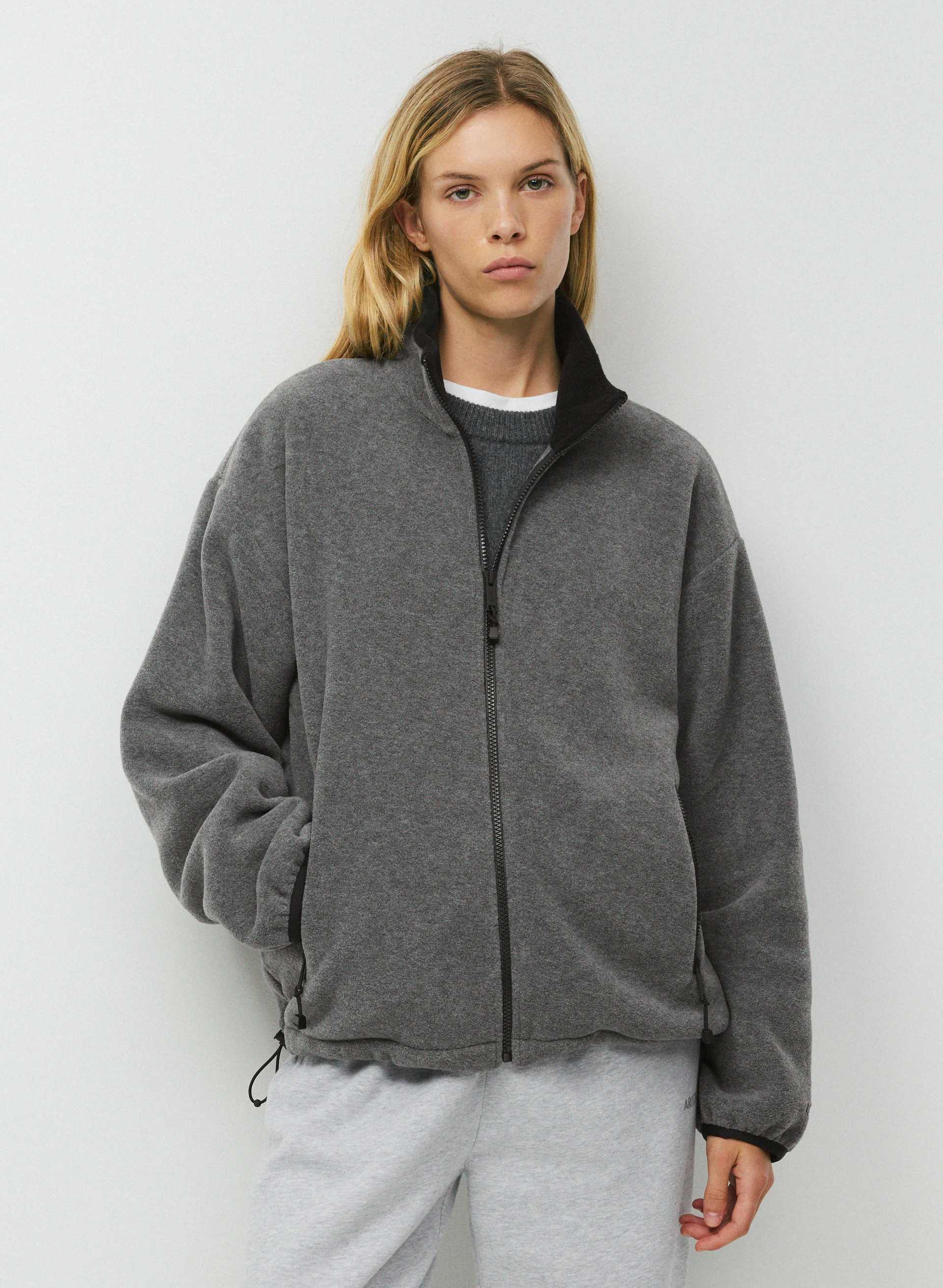 OUTLOOK ZIP MOCKNECK - BIGFOOT FLEECE - Oversized Bigfoot Fleece zip mockneck. 