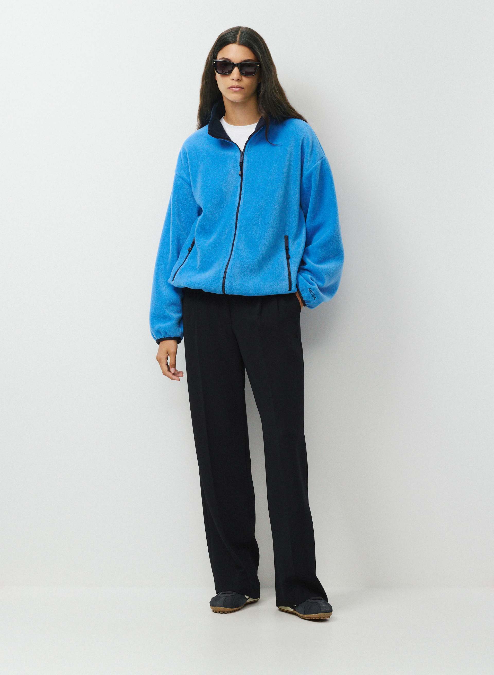 Outlook Zip Mockneck - Bigfoot Fleece | Aritzia US