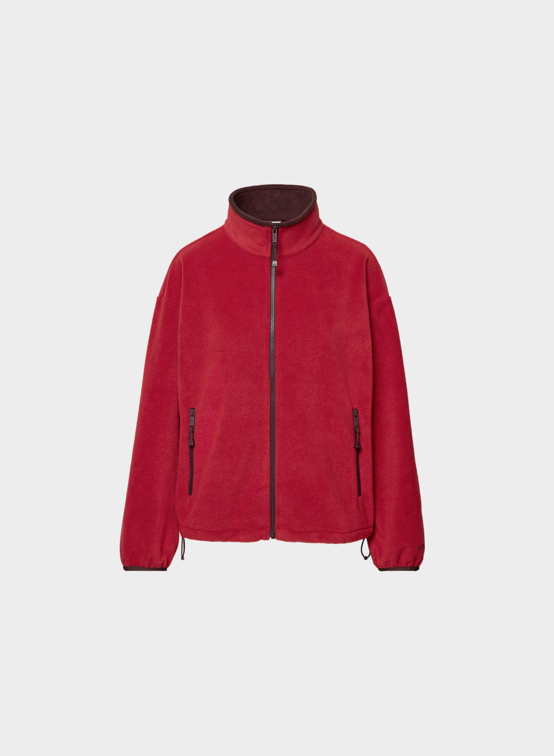 OUTLOOK ZIP MOCKNECK | Aritzia