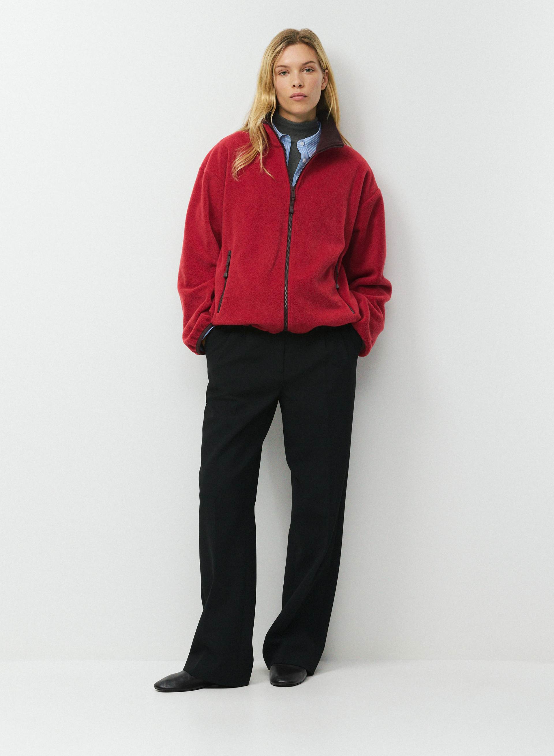 OUTLOOK ZIP MOCKNECK - BIGFOOT FLEECE - Oversized Bigfoot Fleece zip mockneck. 