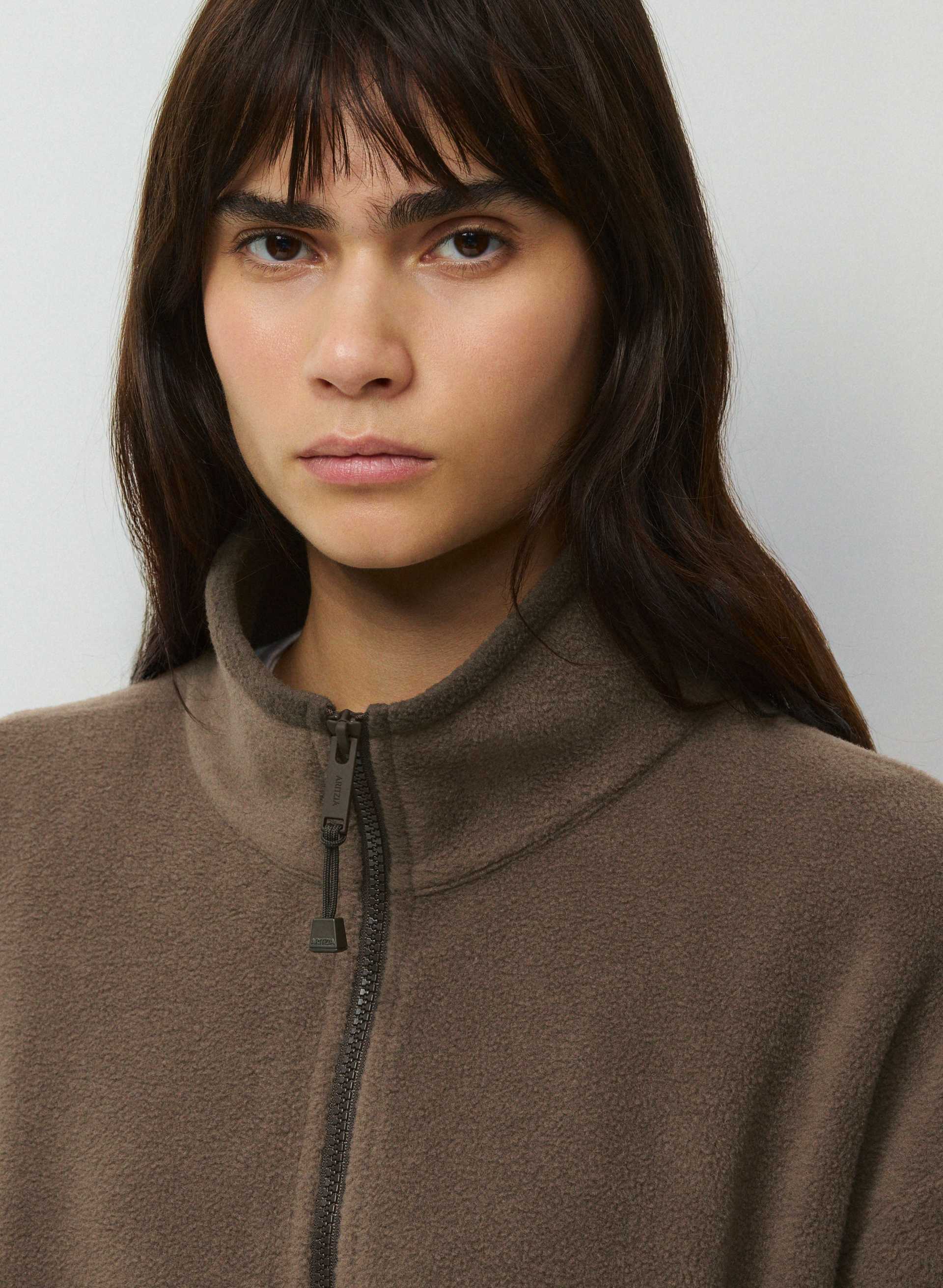 CHANDAIL MELLOW À DEMI-FERMETURE ÉCLAIR - MOLLETON BIGFOOT | Aritzia CA