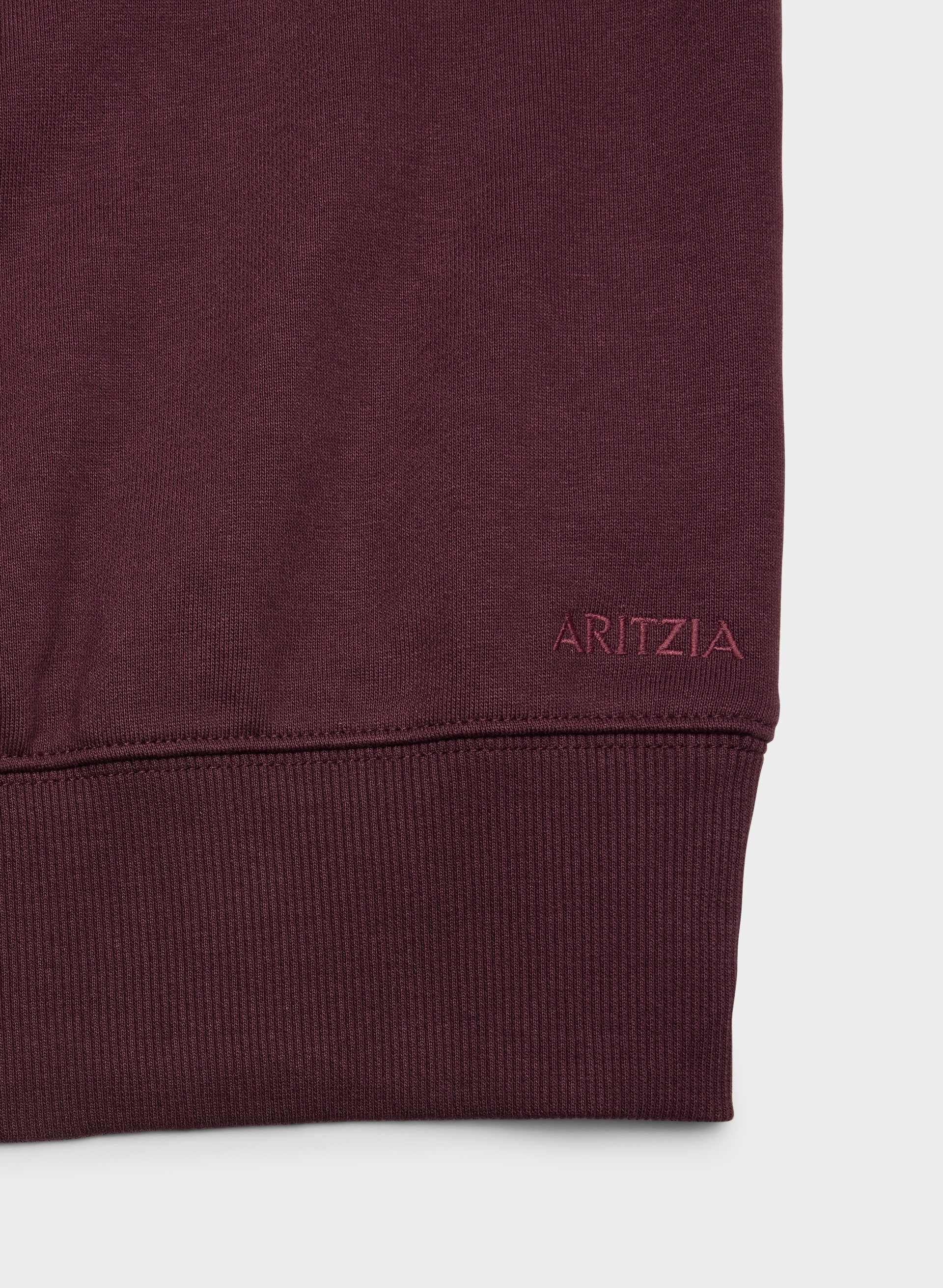 TERRY SWEATFLEECE PERFECT RAGLAN SWEATSHIRT | Aritzia