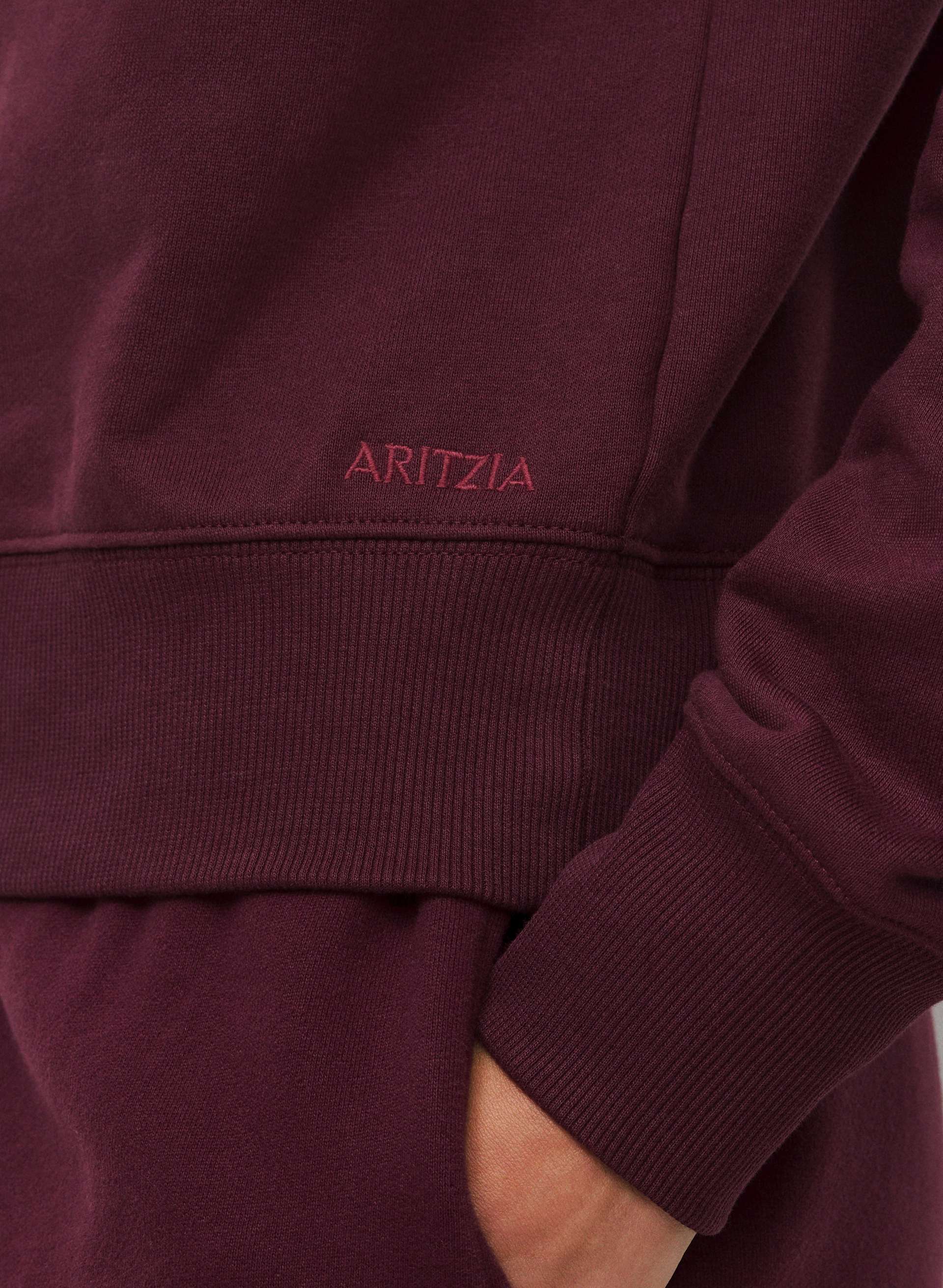 TERRY SWEATFLEECE PERFECT RAGLAN SWEATSHIRT | Aritzia