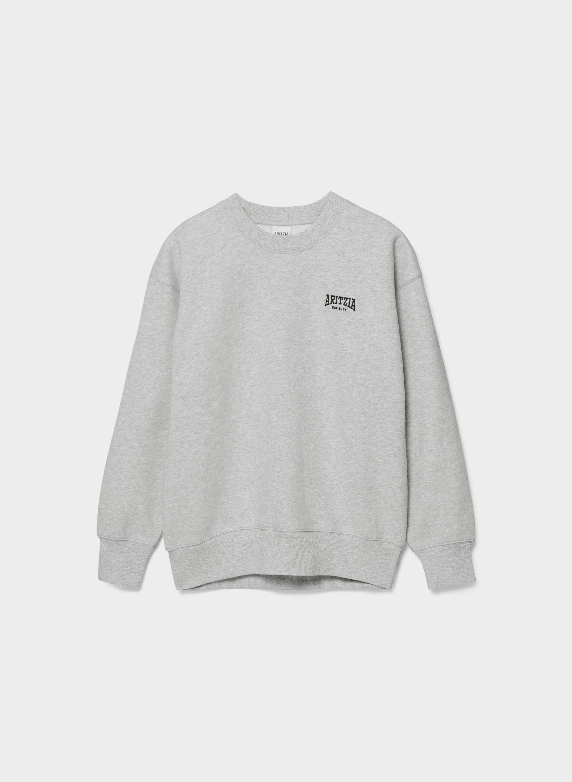 COZY SWEATFLEECE BOYFRIEND CREW SWEATSHIRT | Aritzia