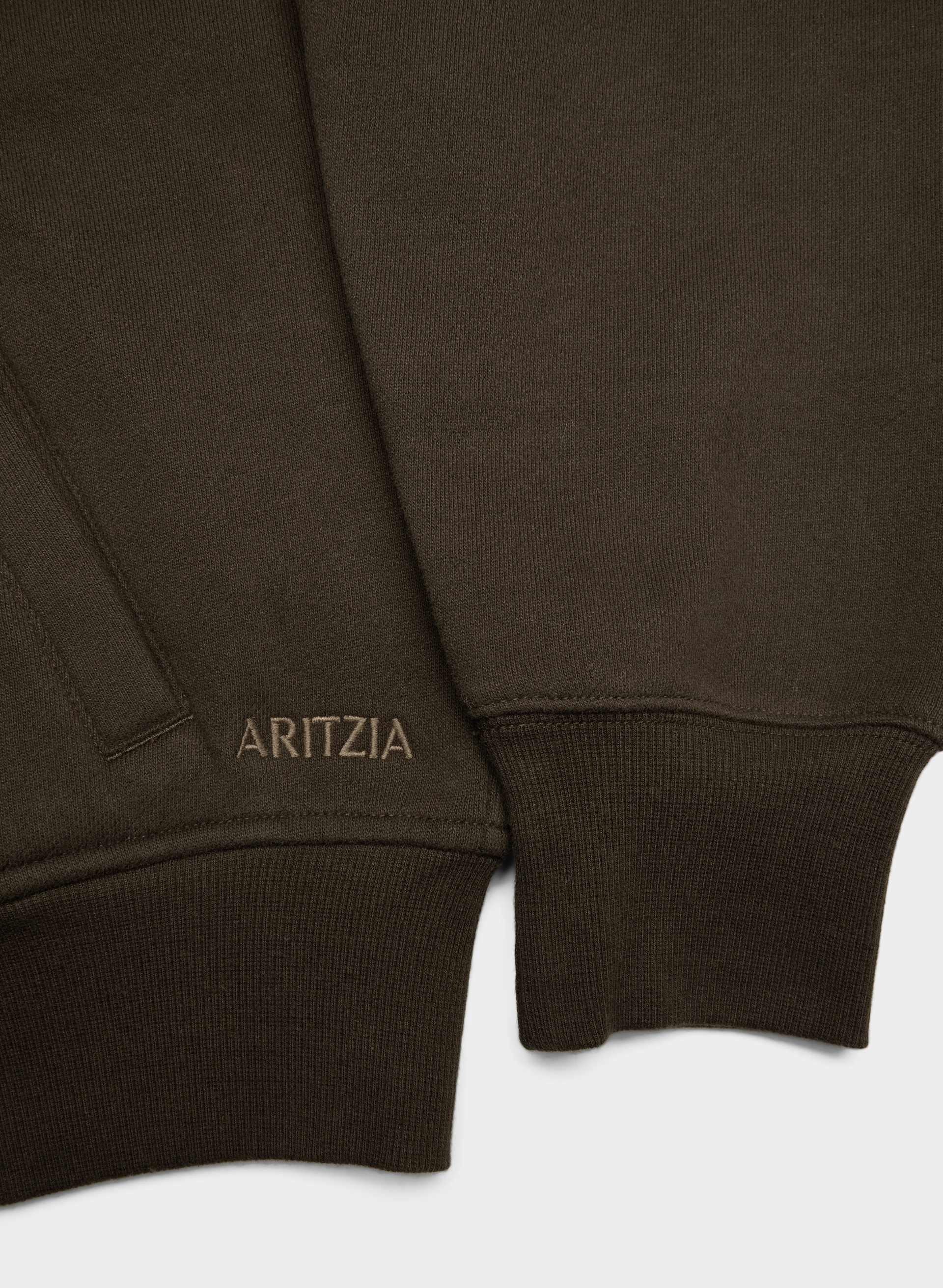 COZY SWEATFLEECE BOYFRIEND BOMBER | Aritzia