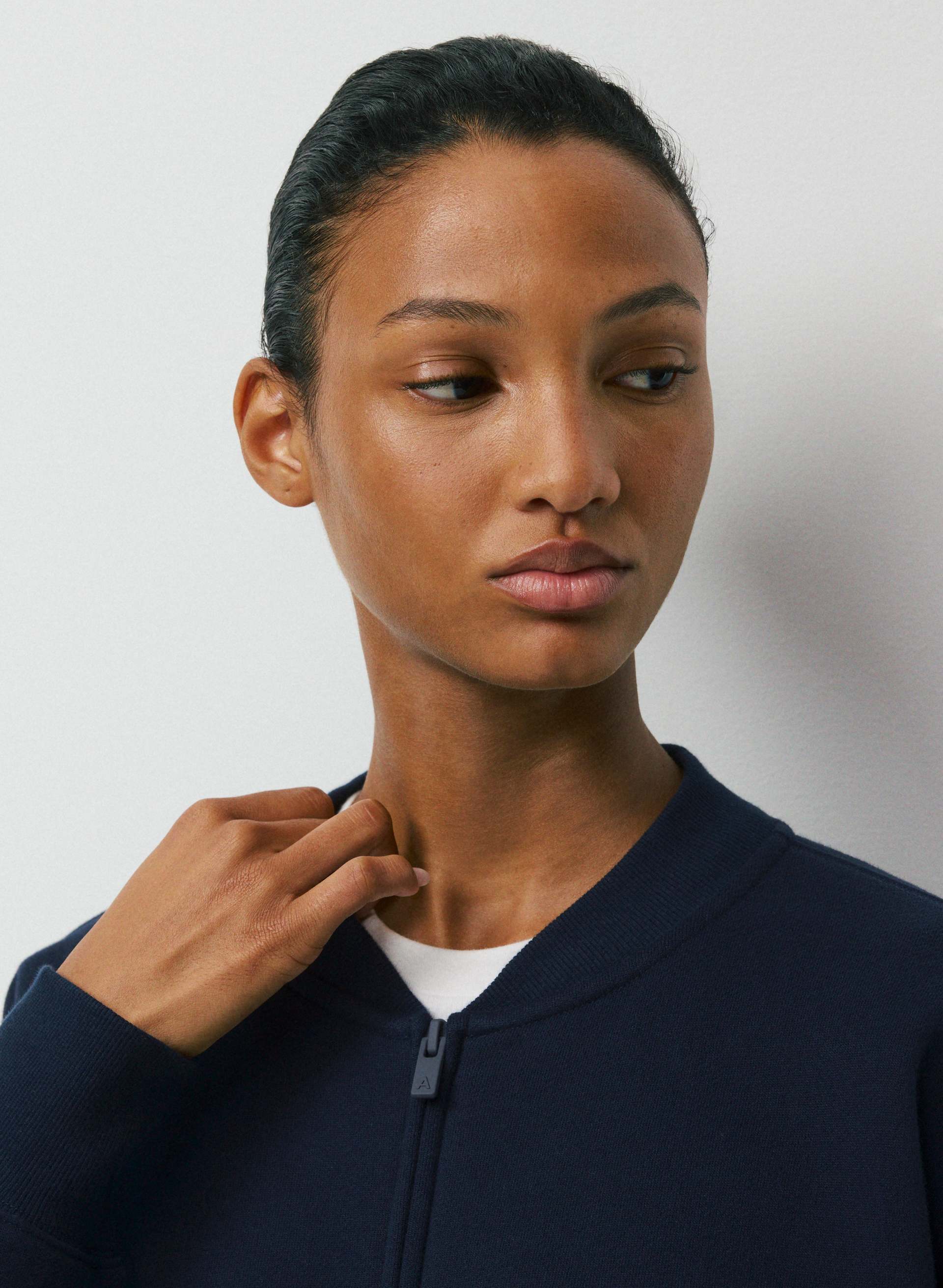 COZY SWEATFLEECE BOYFRIEND BOMBER | Aritzia