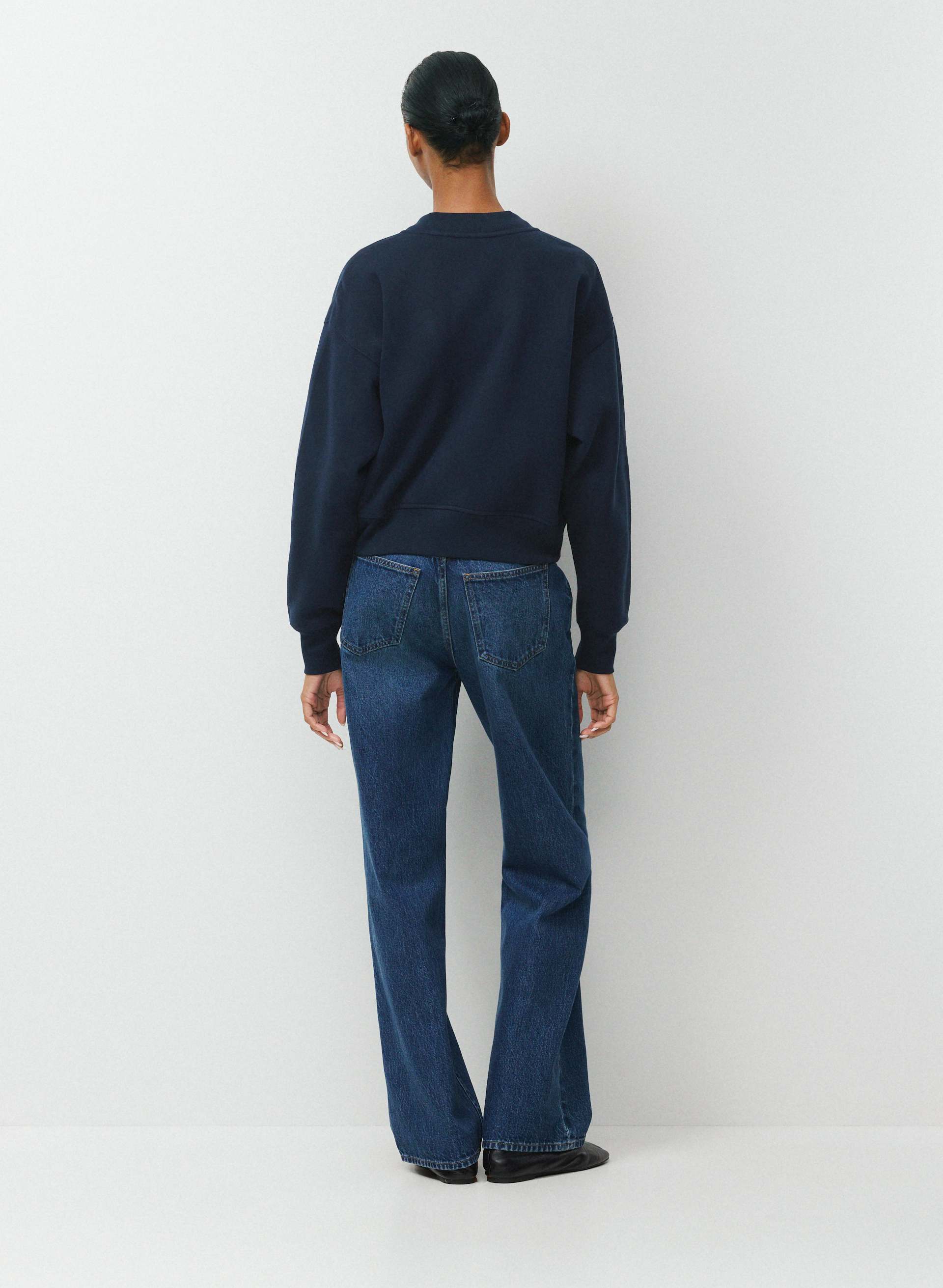 COZY SWEATFLEECE BOYFRIEND BOMBER | Aritzia