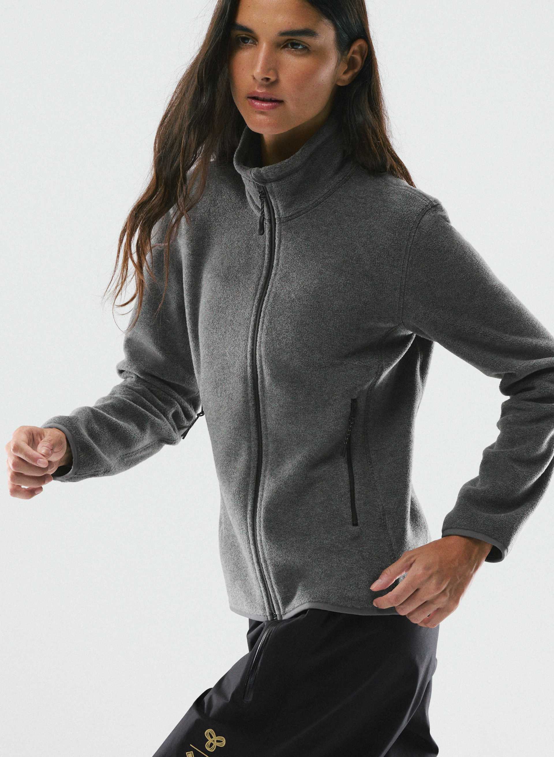 BLUEBIRD ZIP-UP - BIGFOOT FLEECE - Bigfoot Fleece mockneck zip-up. 