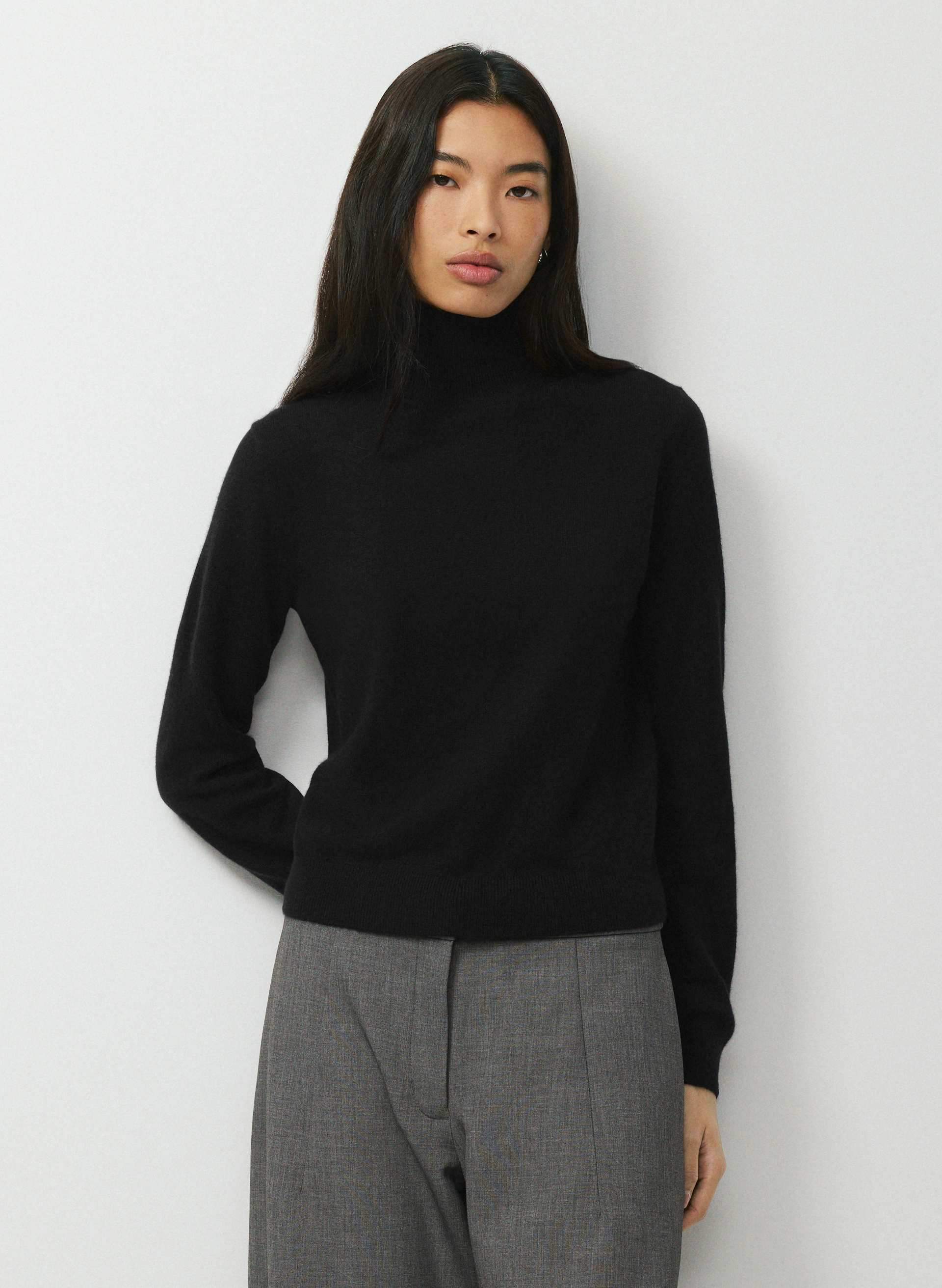 BARE CASHMERE BIOGRAPHY TURTLENECK | Aritzia