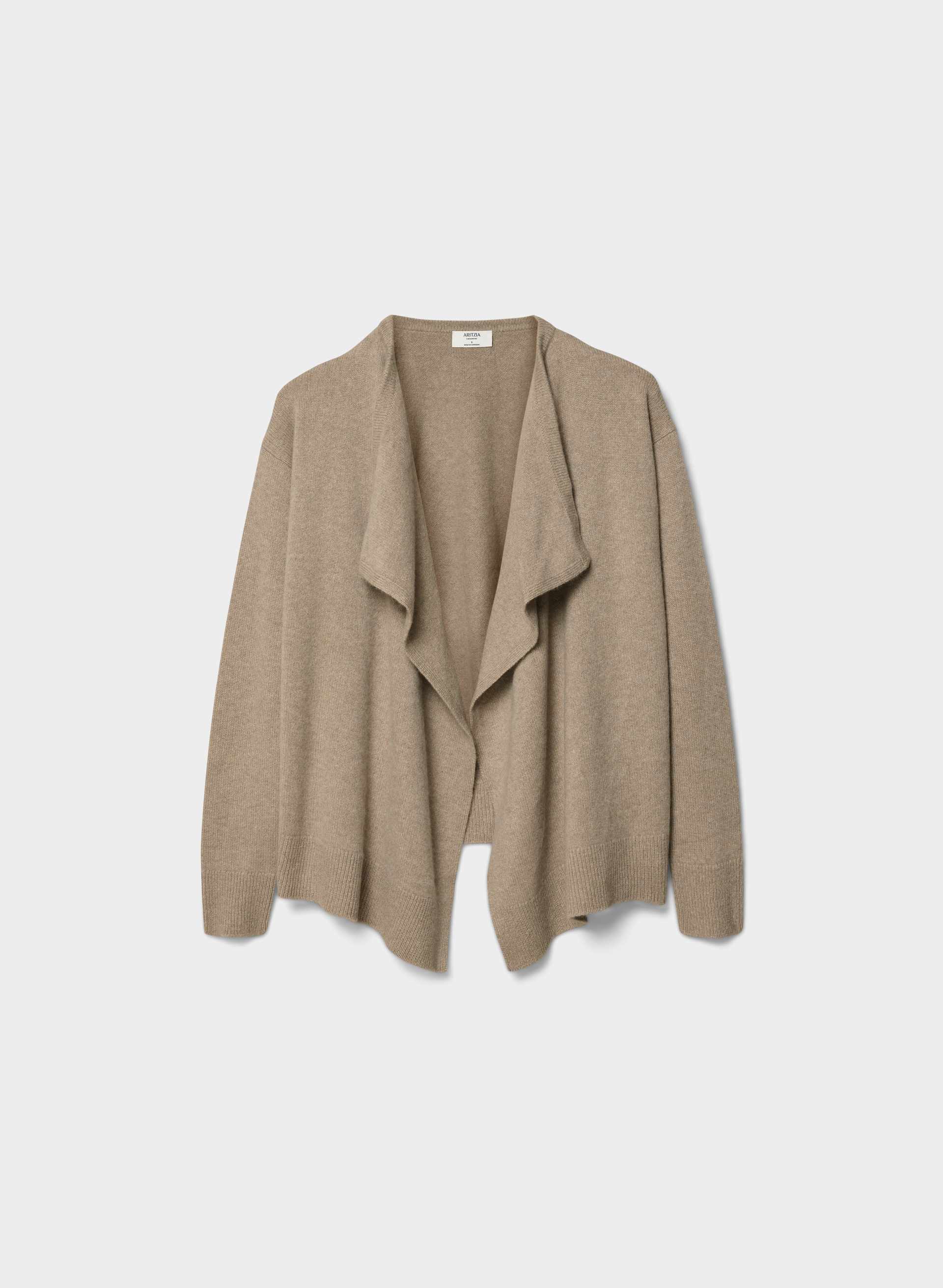 ESSENTIAL CASHMERE IMPASTO CARDIGAN | Aritzia