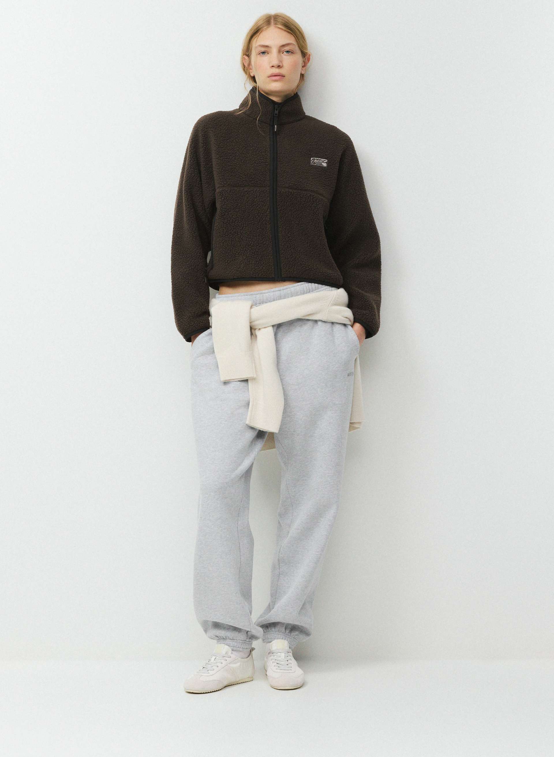 CHANDAIL GALE À FERMETURE ÉCLAIR - POLARTEC® THERMAL PRO™ - Mid-pile fleece relaxed mockneck zip-up. 