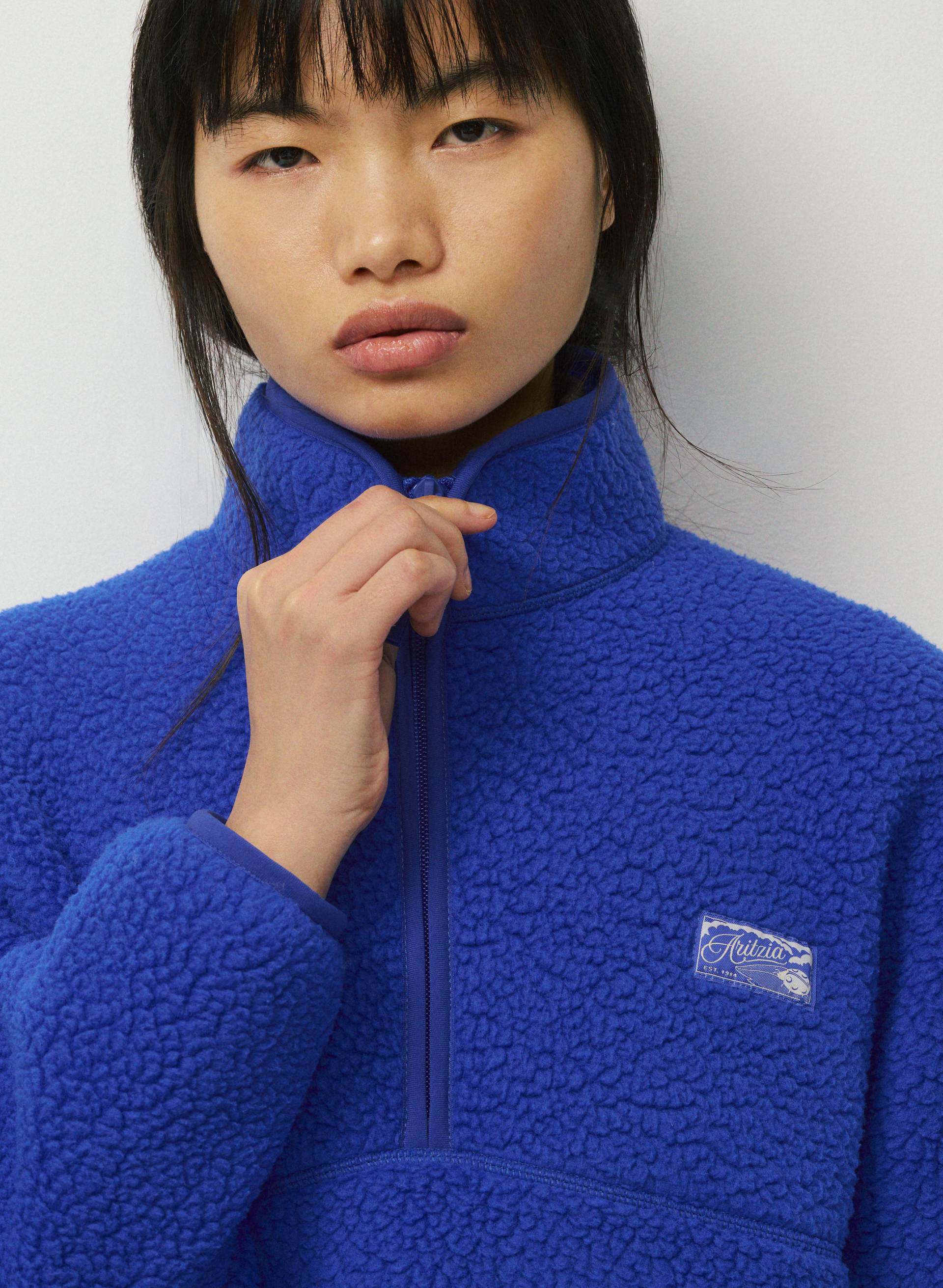 POLARTEC® THERMAL PRO™ HIGHLANDS 1/2 ZIP - Mid-pile fleece relaxed half-zip mockneck. 