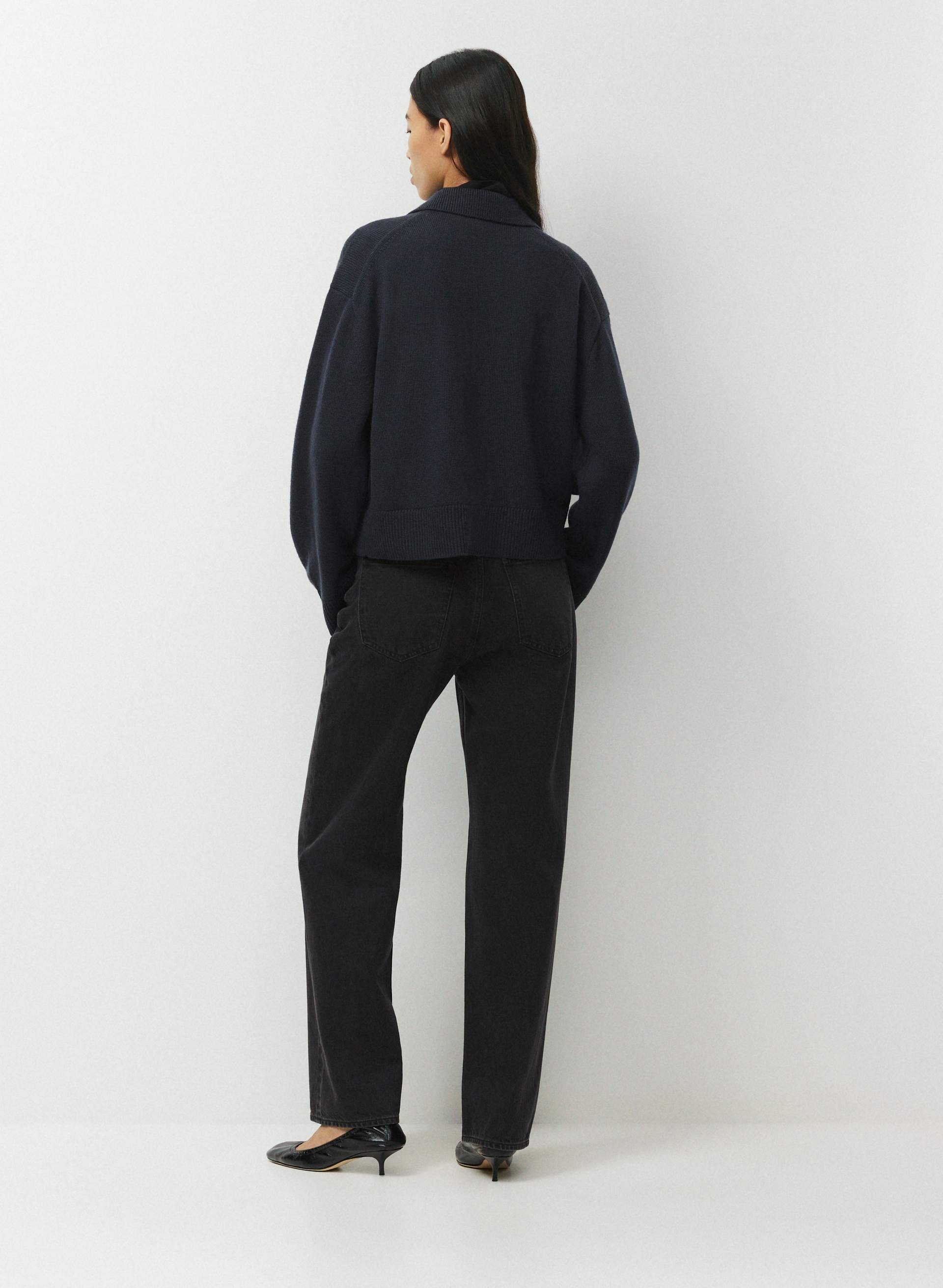 ESSENTIAL MERINO WOOL OBSERVE CARDIGAN | Aritzia