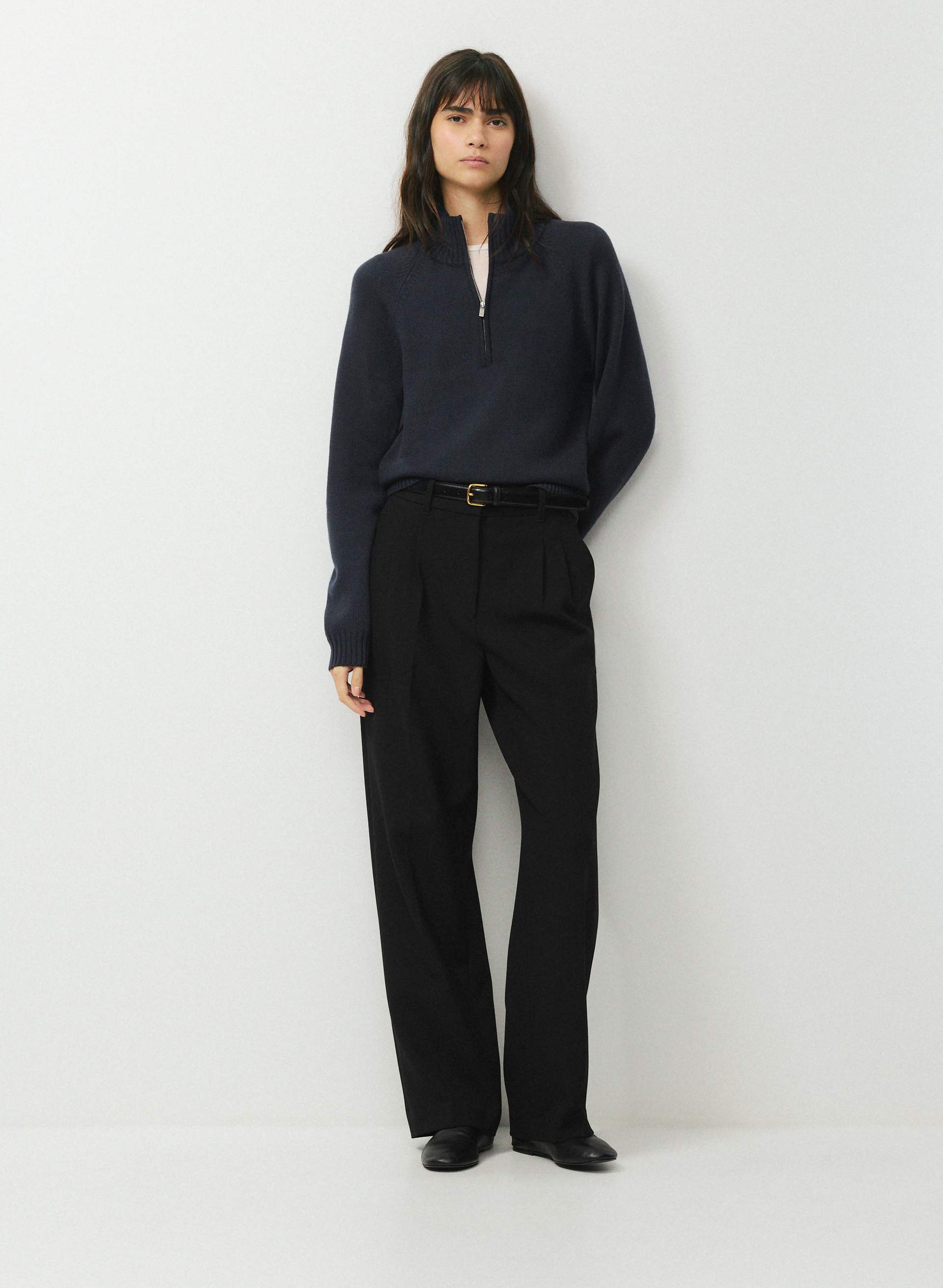 ESSENTIAL MERINO WOOL MASTERY 1/4 ZIP | Aritzia