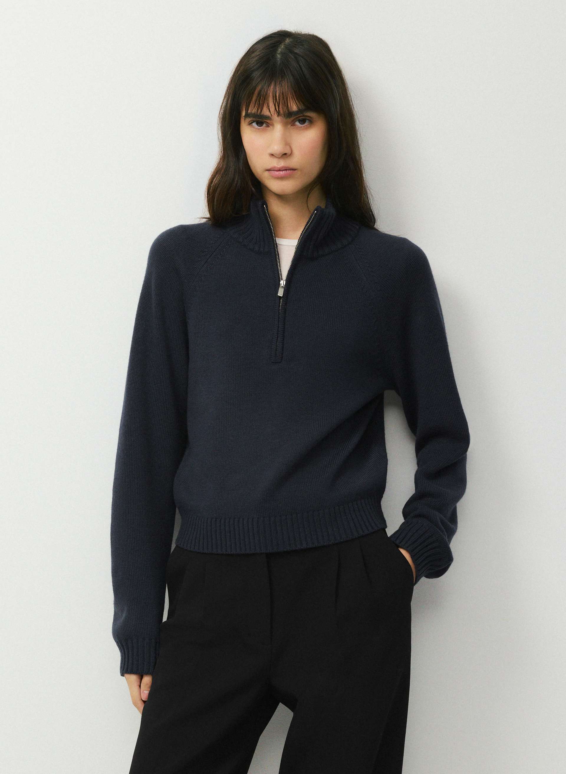 ESSENTIAL MERINO WOOL MASTERY 1/4 ZIP | Aritzia