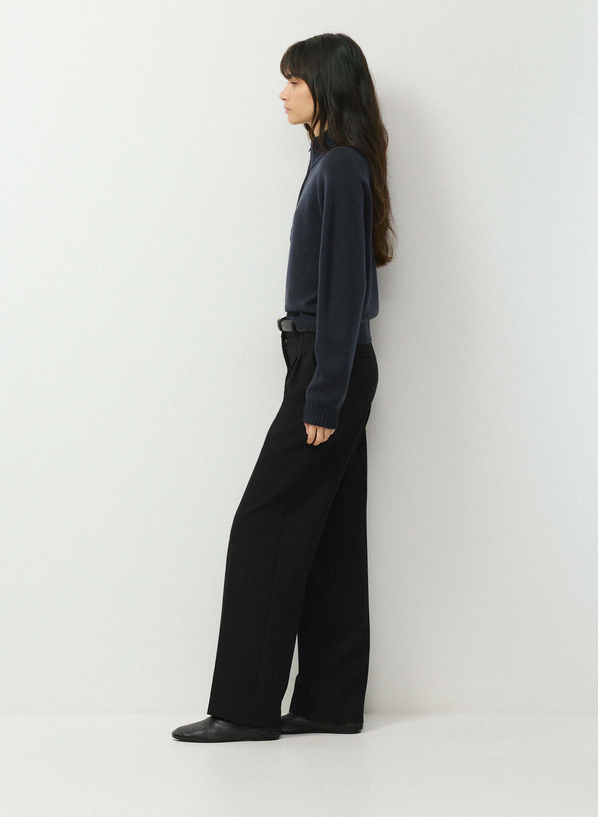ESSENTIAL MERINO WOOL MASTERY 1/4 ZIP | Aritzia