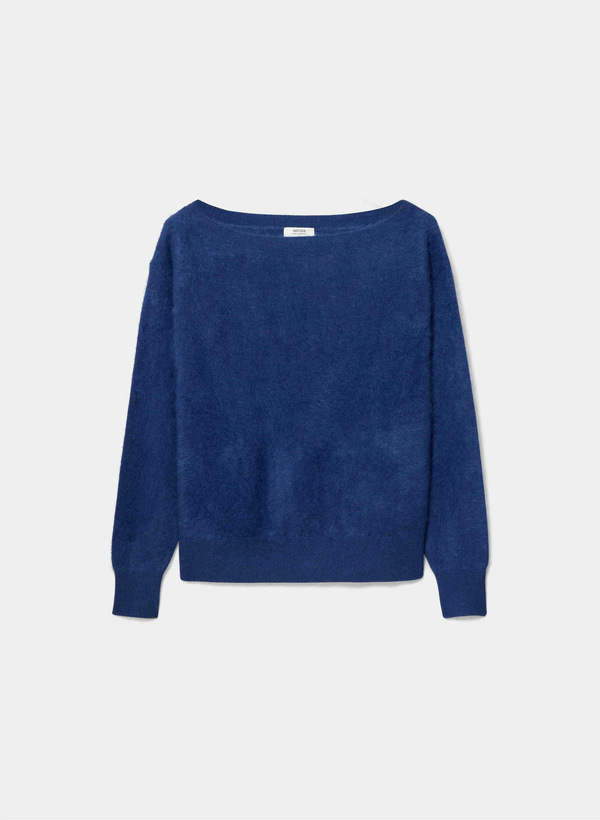 BRUSHED WOOL CASHMERE NUANCE SWEATER | Aritzia