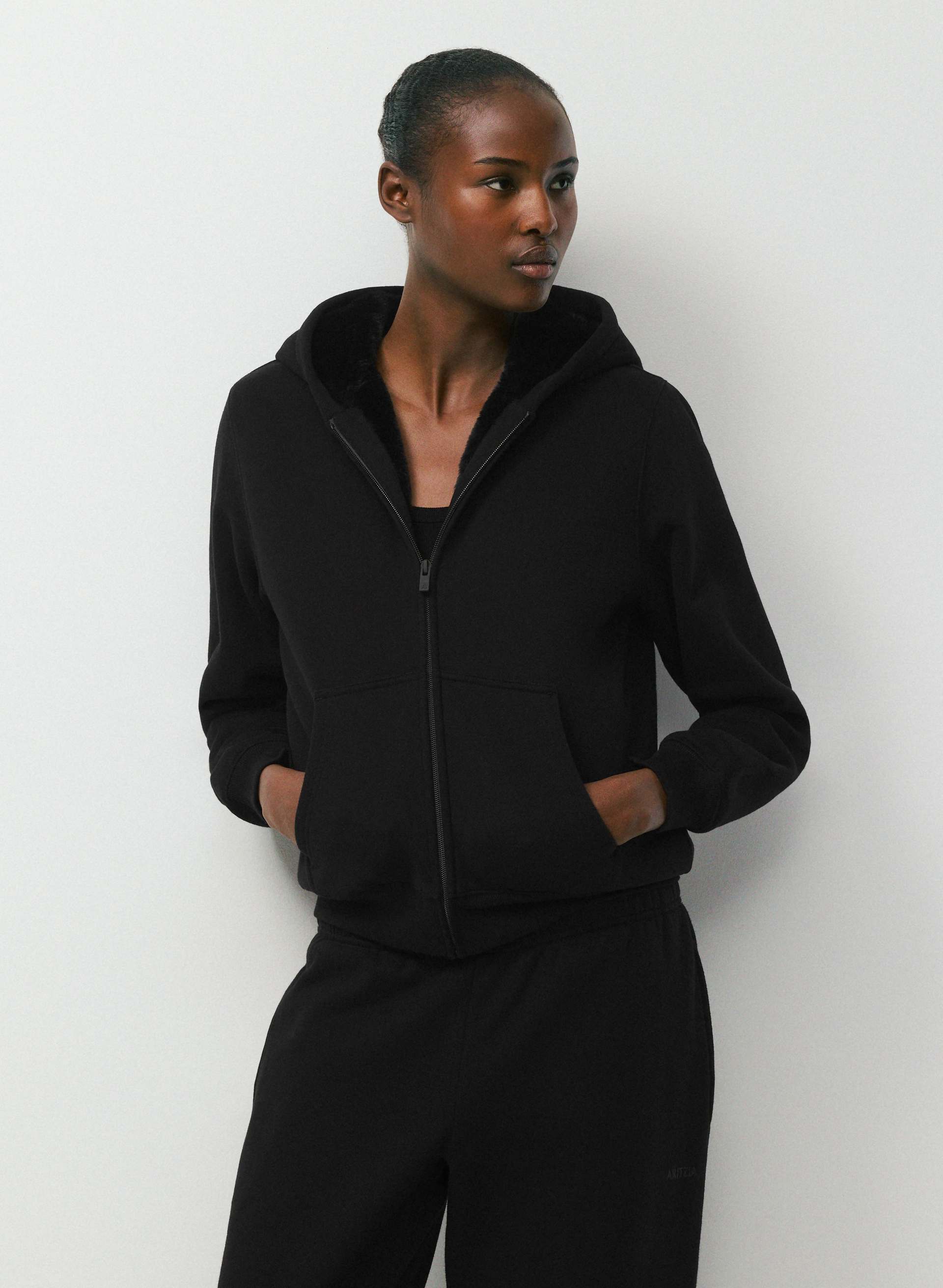 Cozy Sweatfleece Perfect Zip Hoodie | Aritzia US