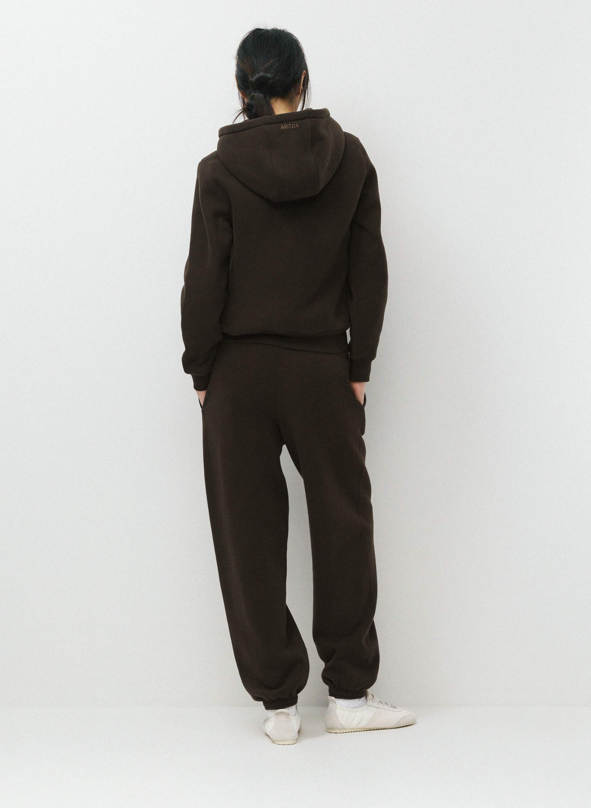 COZY SWEATFLEECE PERFECT ZIP HOODIE | Aritzia