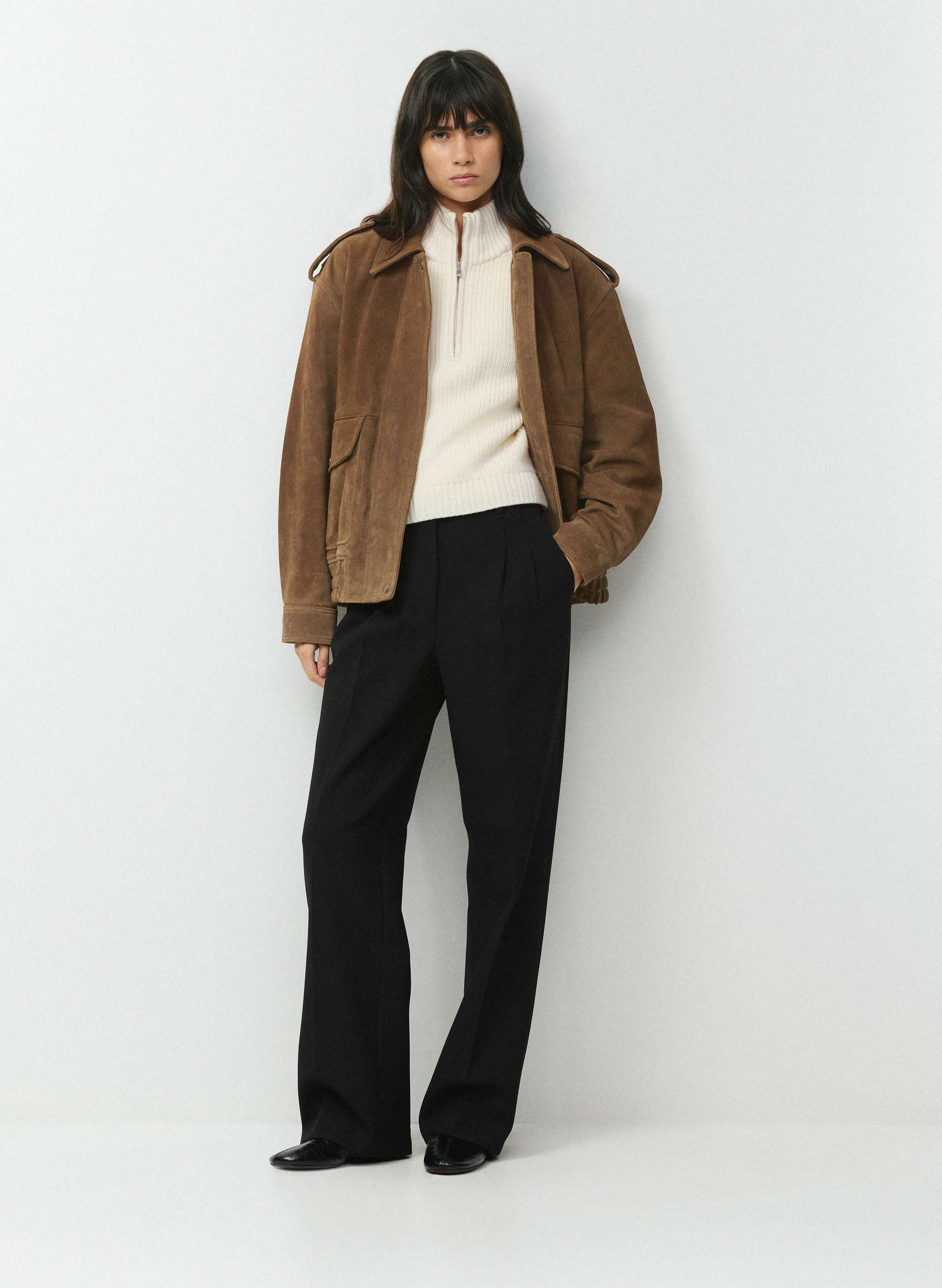 MERINO WOOL MASTERY 1/4 ZIP | Aritzia