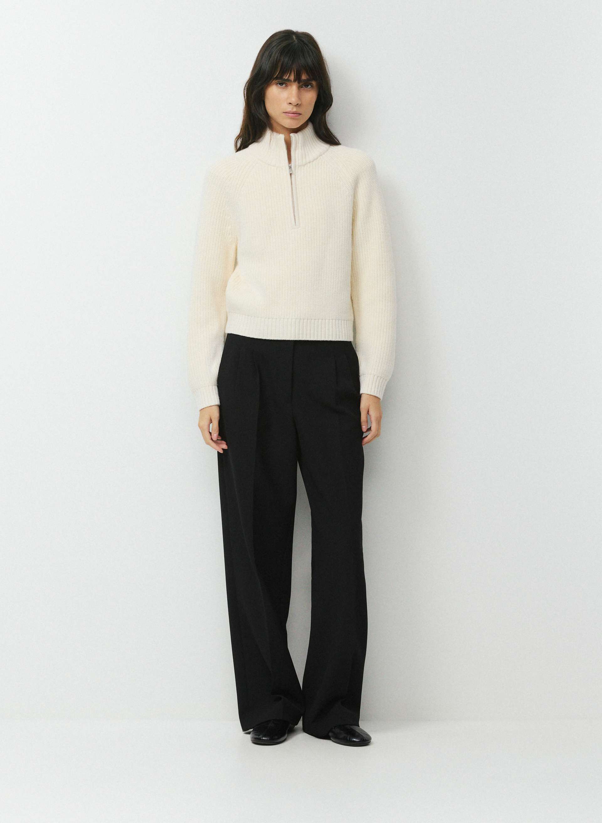 MERINO WOOL MASTERY 1/4 ZIP | Aritzia