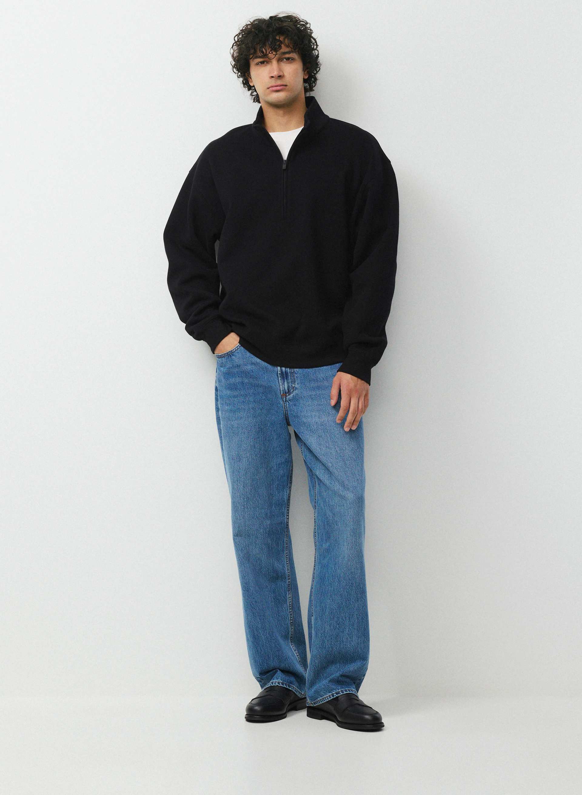 COZY SWEATFLEECE PERFECT 1/2 ZIP MEN'S | Aritzia