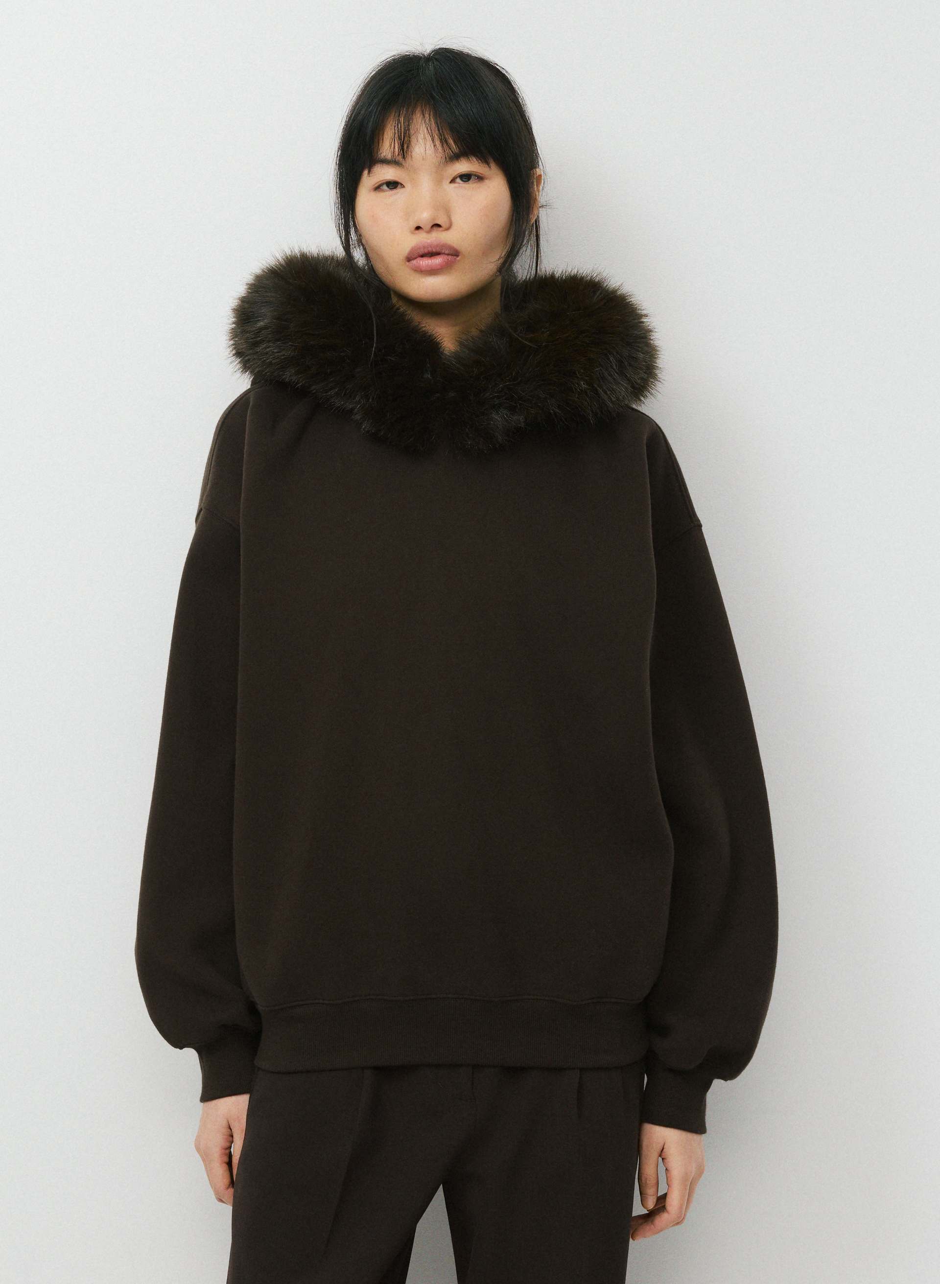 CHANDAIL MÉGA À CAPUCHON - MOLLETON DOUILLET | Aritzia