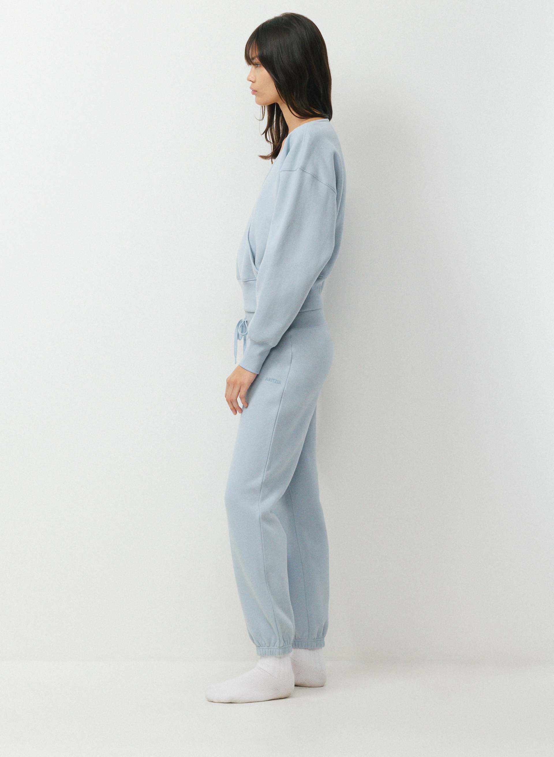 CHANDAIL BOYFR. CACHE-CŒUR - MOLL. DOUILLET | Aritzia