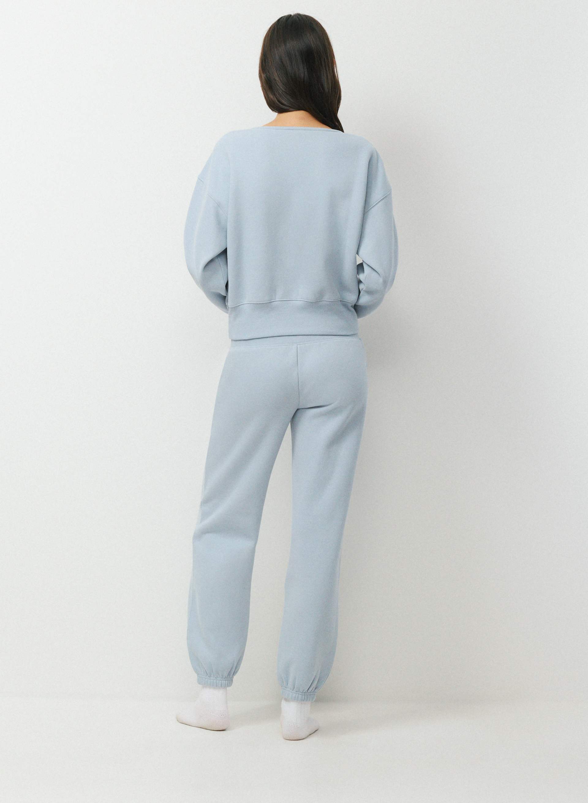 CHANDAIL BOYFR. CACHE-CŒUR - MOLL. DOUILLET | Aritzia