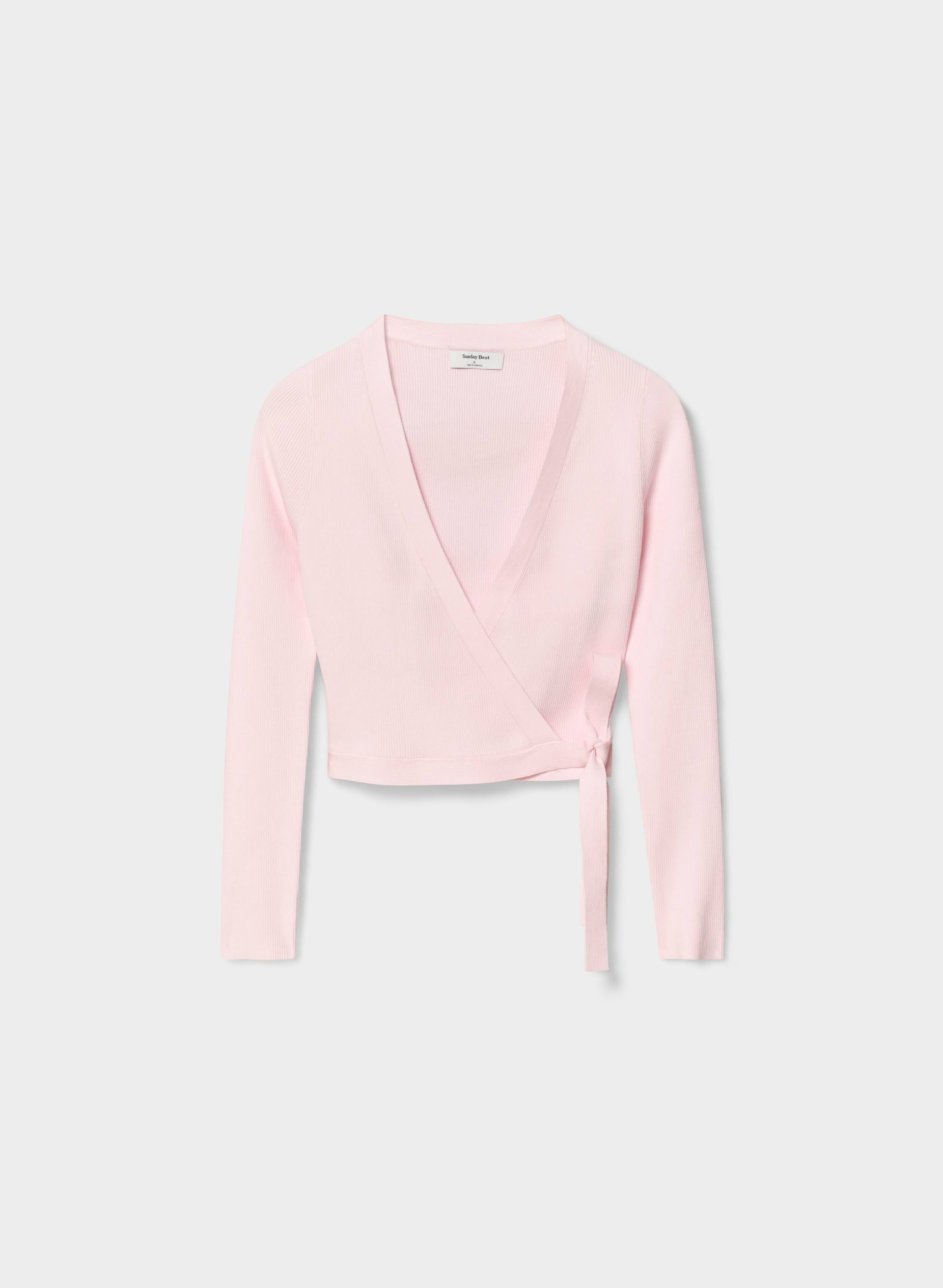 QUOTE WRAP LONGSLEEVE | Aritzia