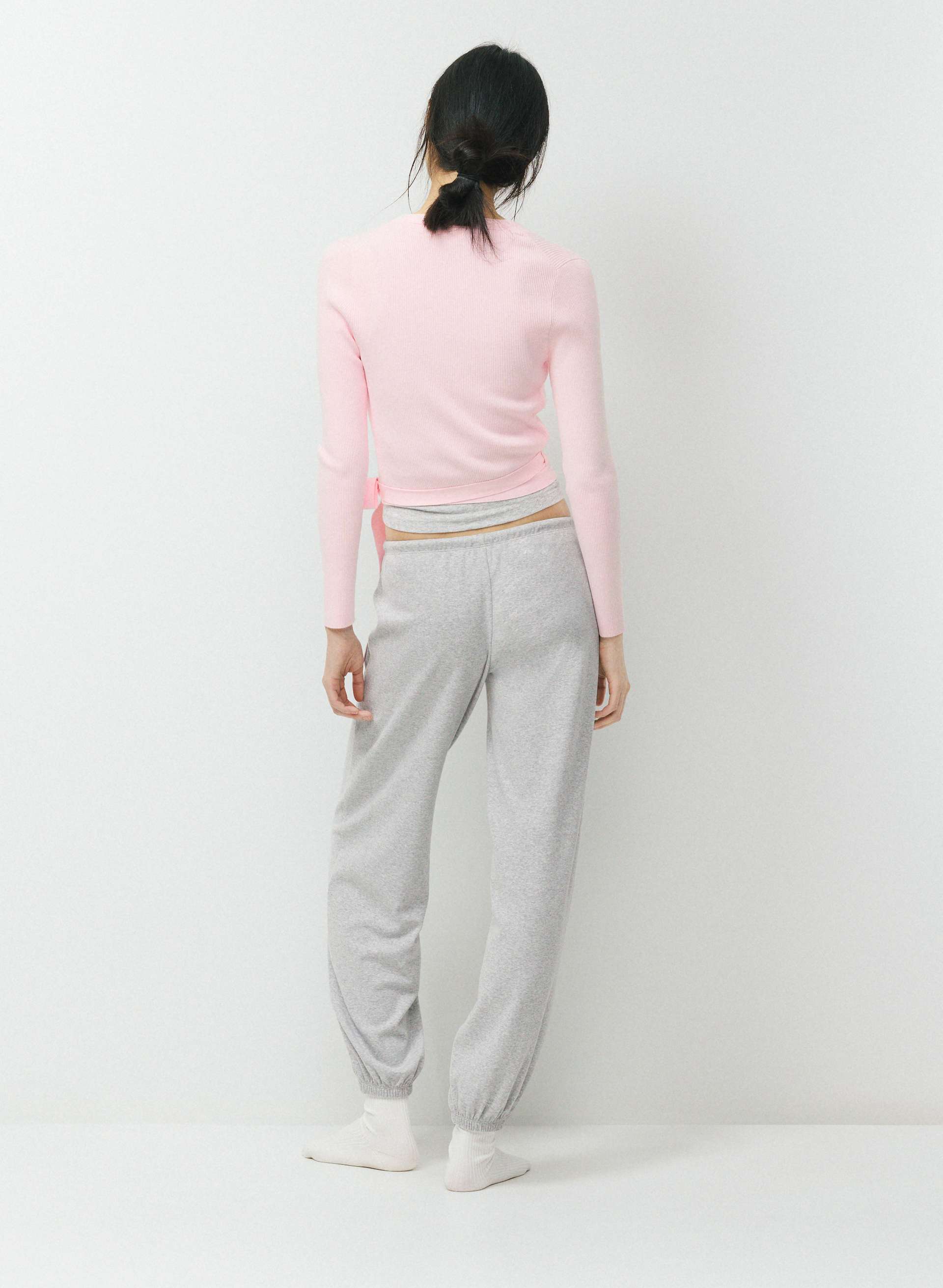 QUOTE WRAP LONGSLEEVE | Aritzia