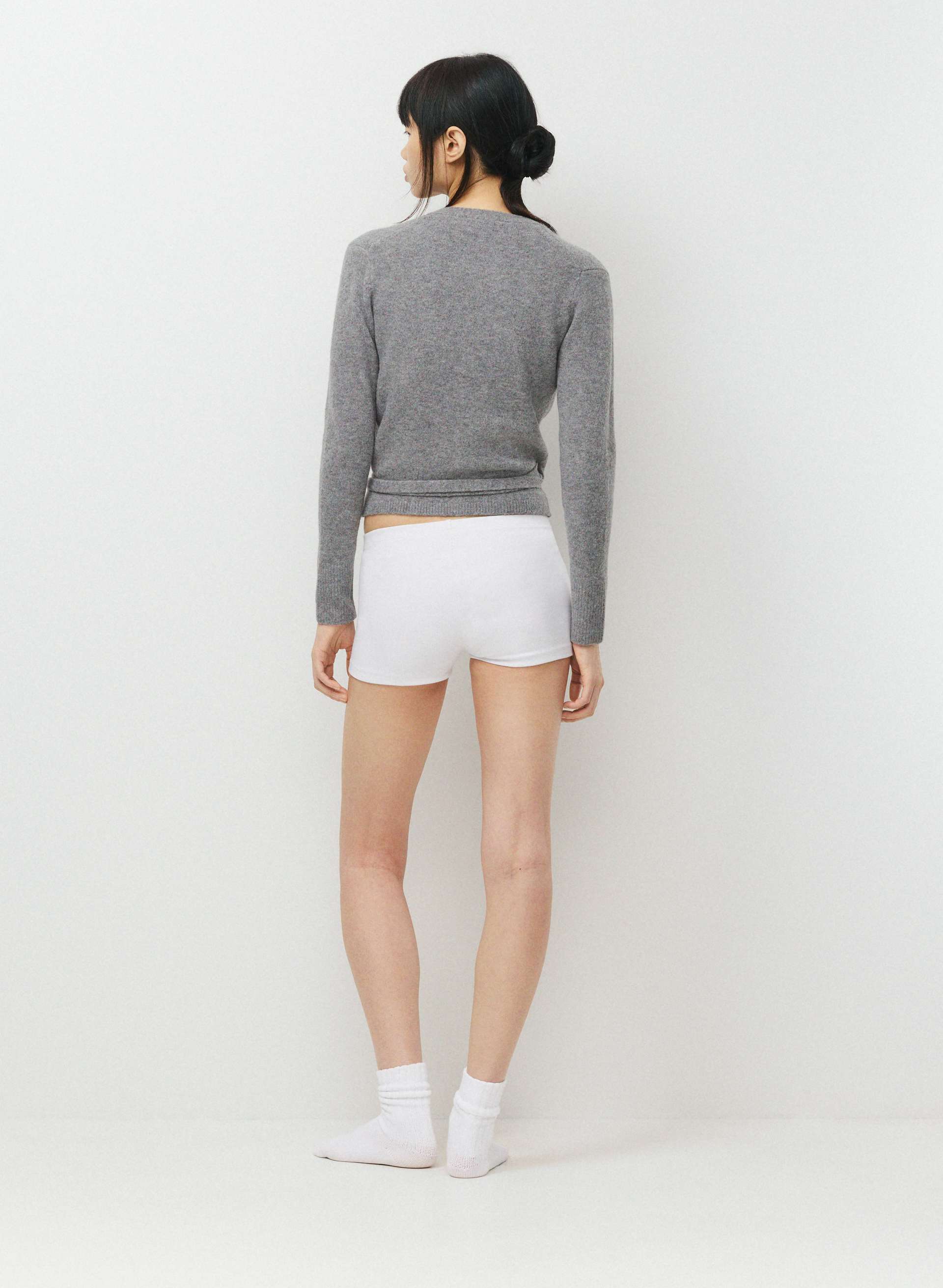 PROMISE WRAP LONGSLEEVE | Aritzia