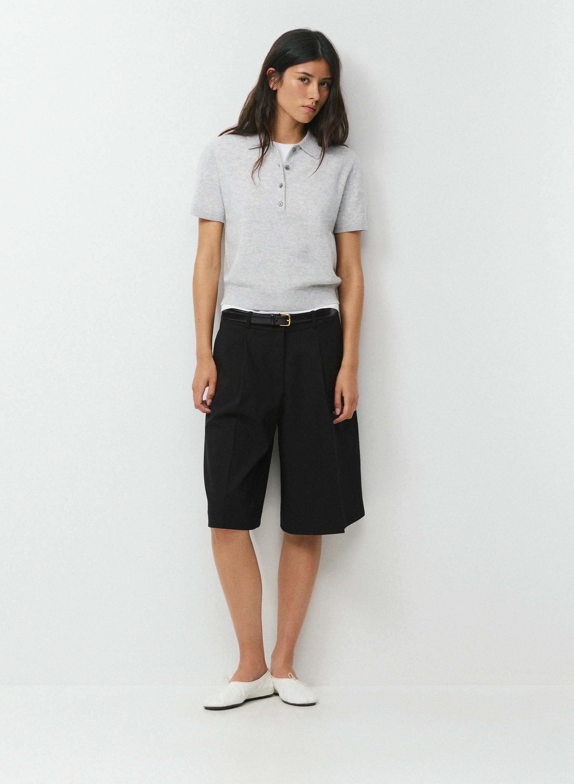 BARE CASHMERE CELLINI SHORTSLEEVE SWEATER | Aritzia