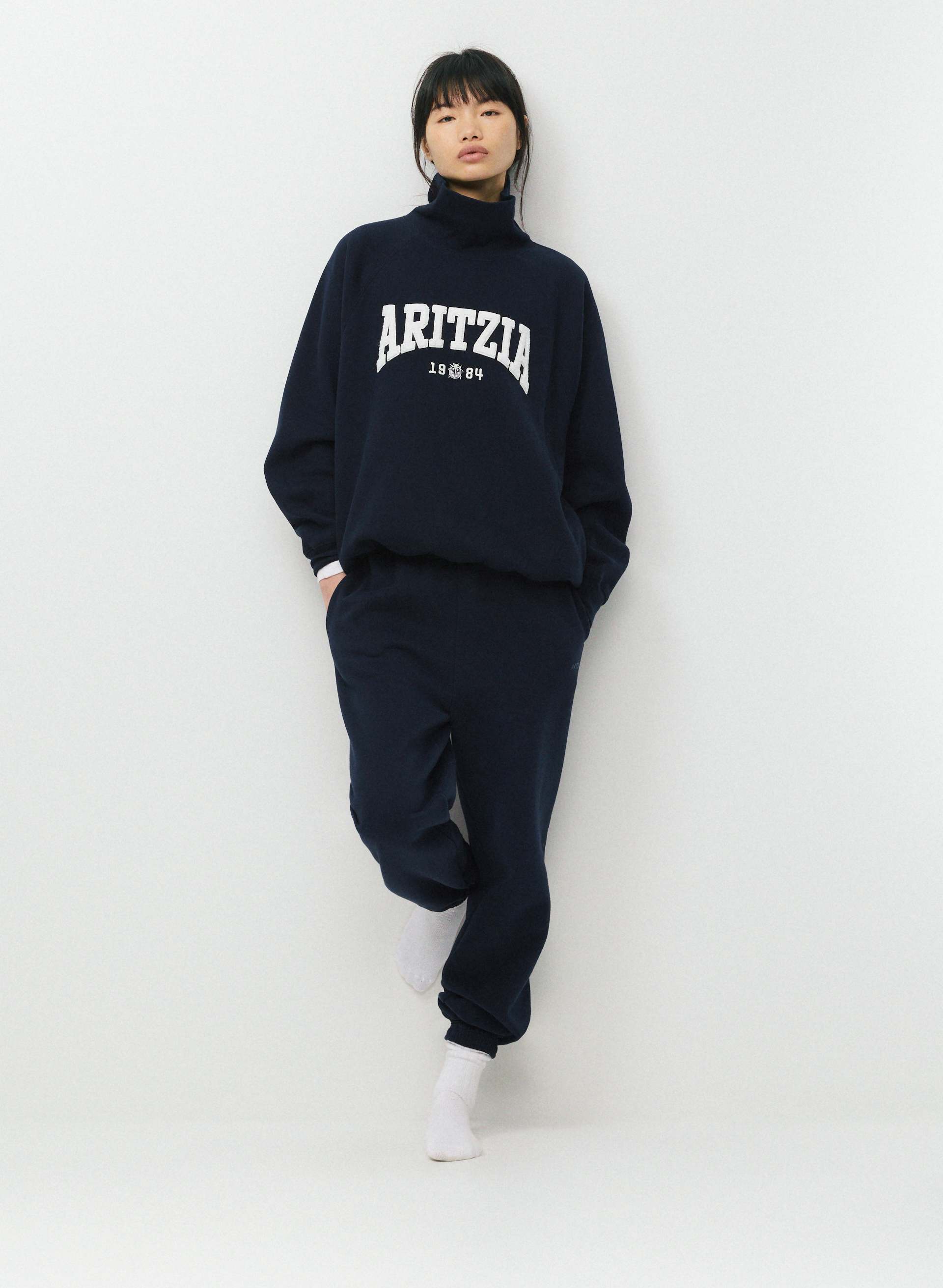 COZY SWEATFLEECE MEGA RAGLAN™ FUNNEL NECK | Aritzia