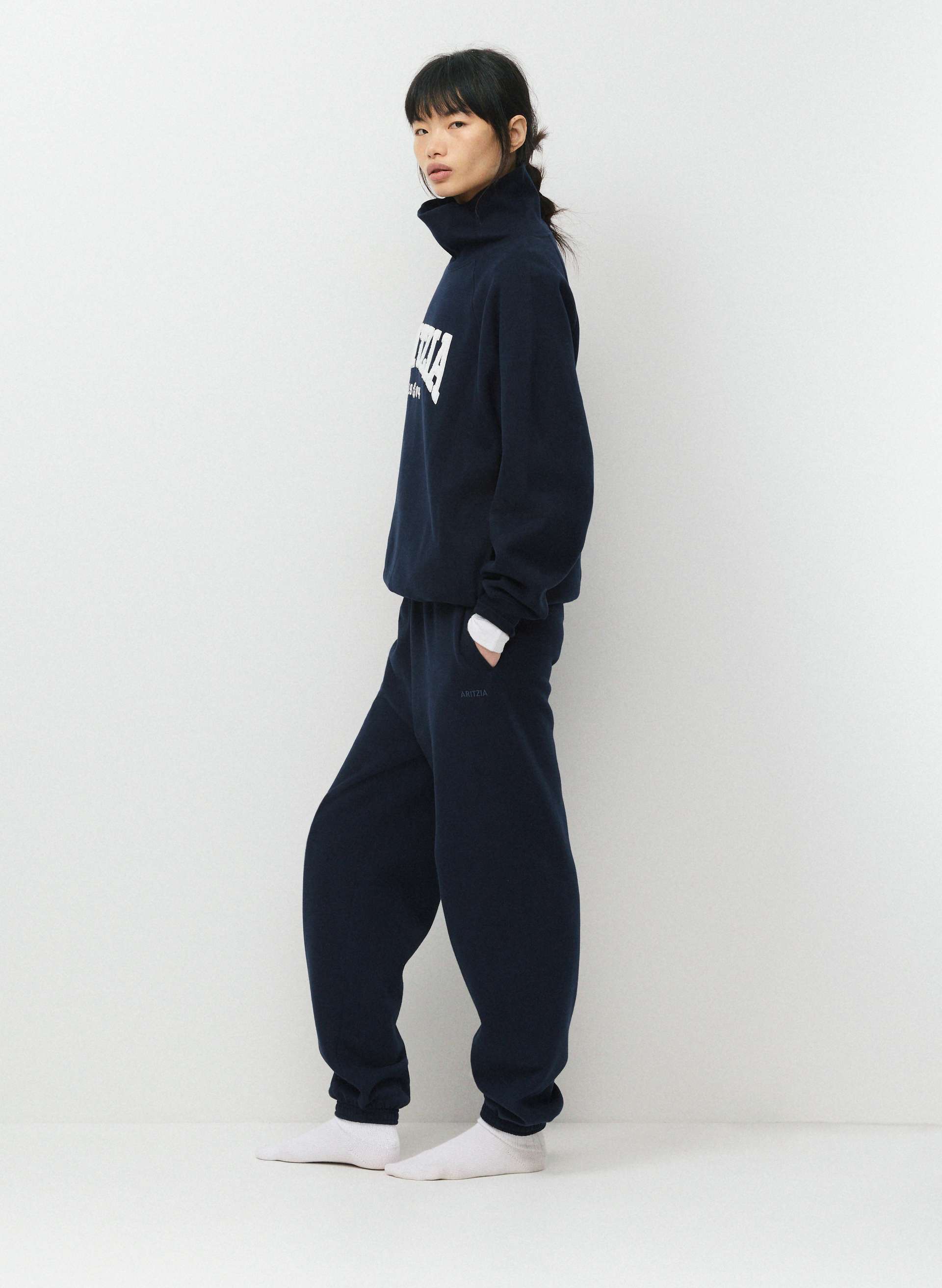 COZY SWEATFLEECE MEGA RAGLAN™ FUNNEL NECK | Aritzia