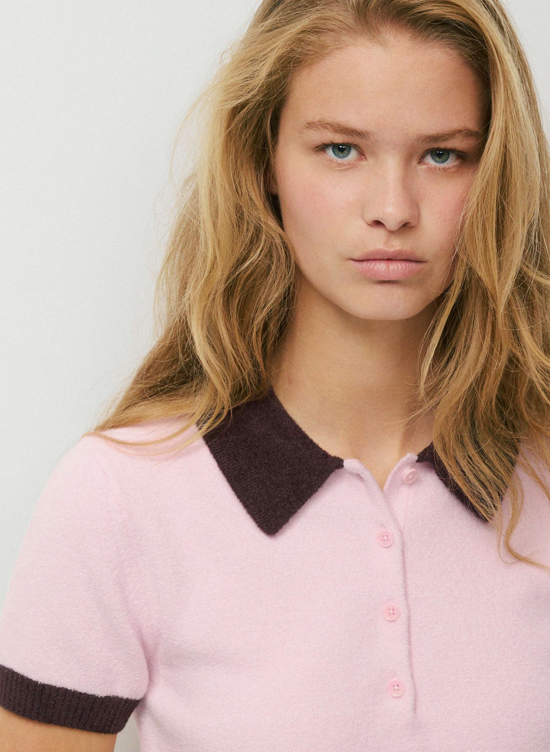 NAMESAKE POLO SWEATER | Aritzia