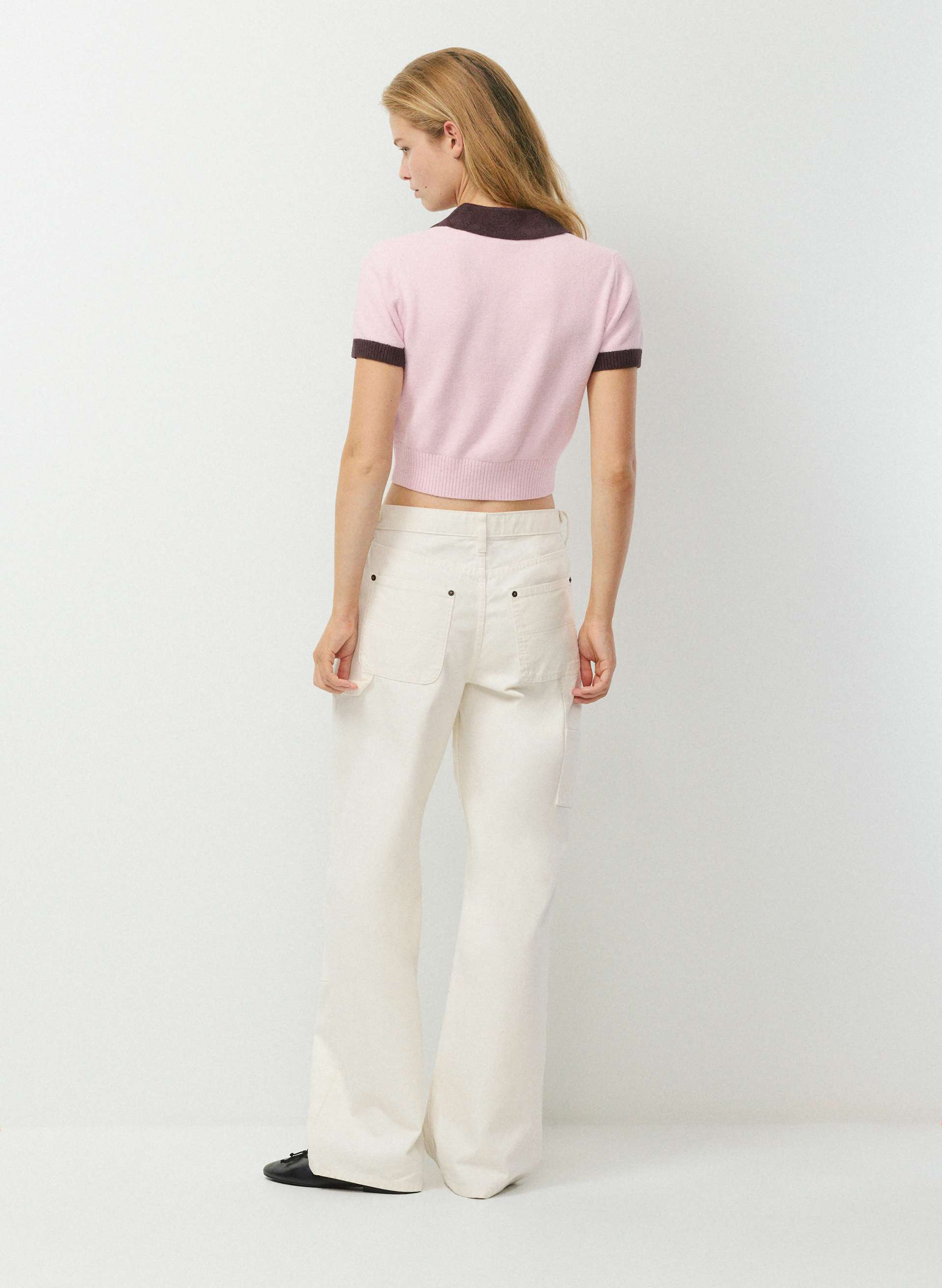 NAMESAKE POLO SWEATER | Aritzia