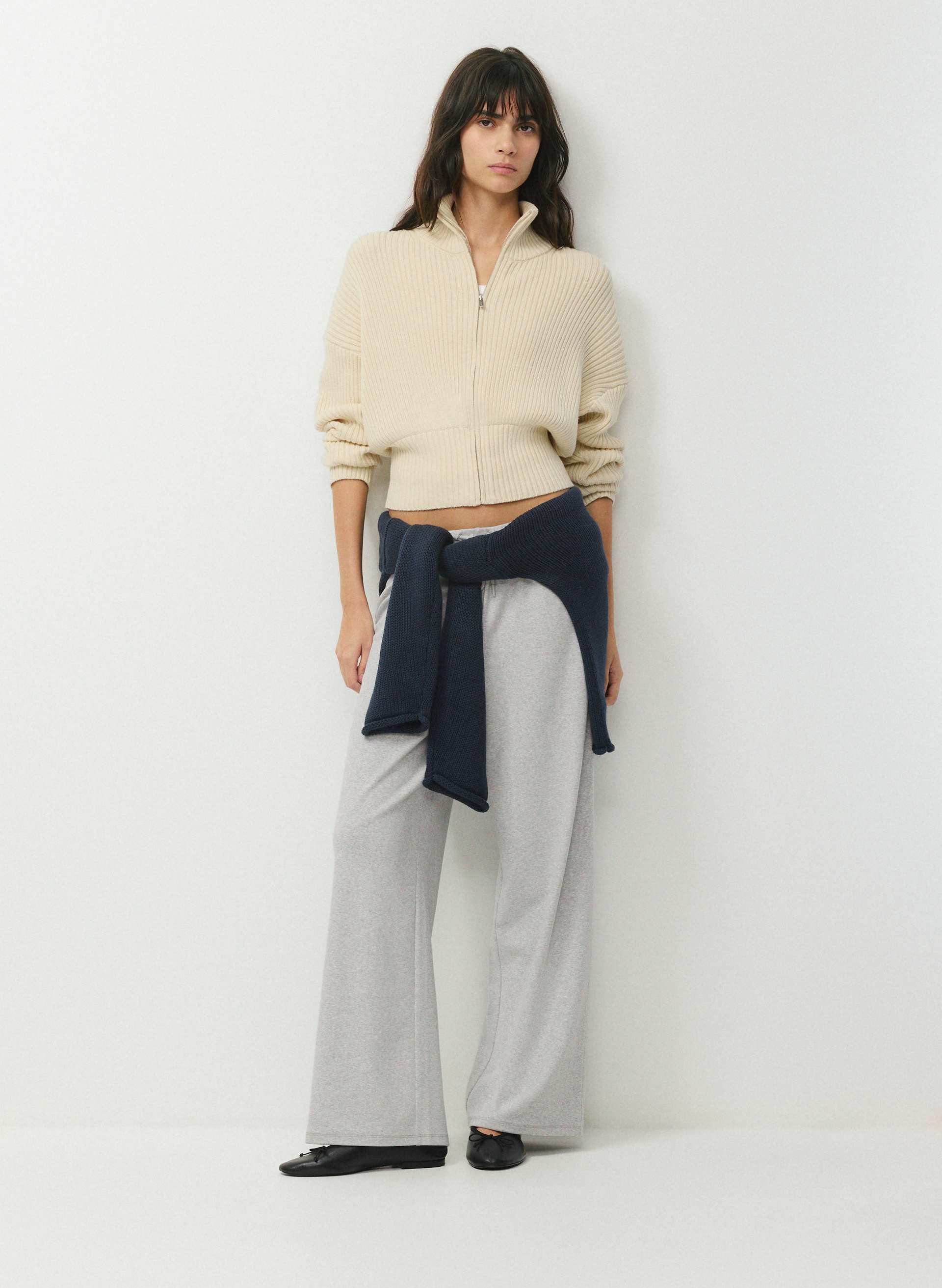 COTTON CHARM™ ASTER ZIP-UP | Aritzia