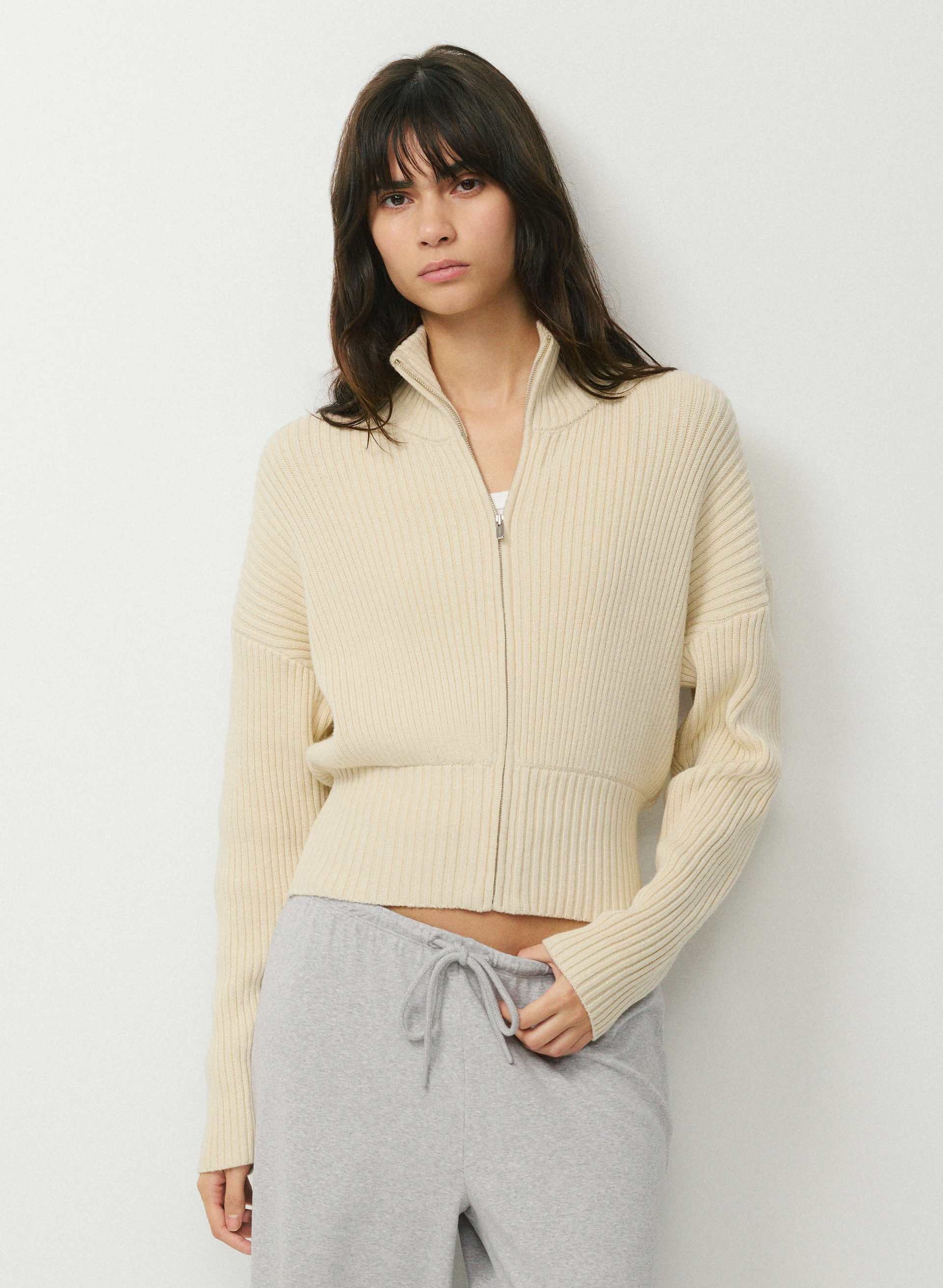 COTTON CHARM™ ASTER ZIP-UP | Aritzia