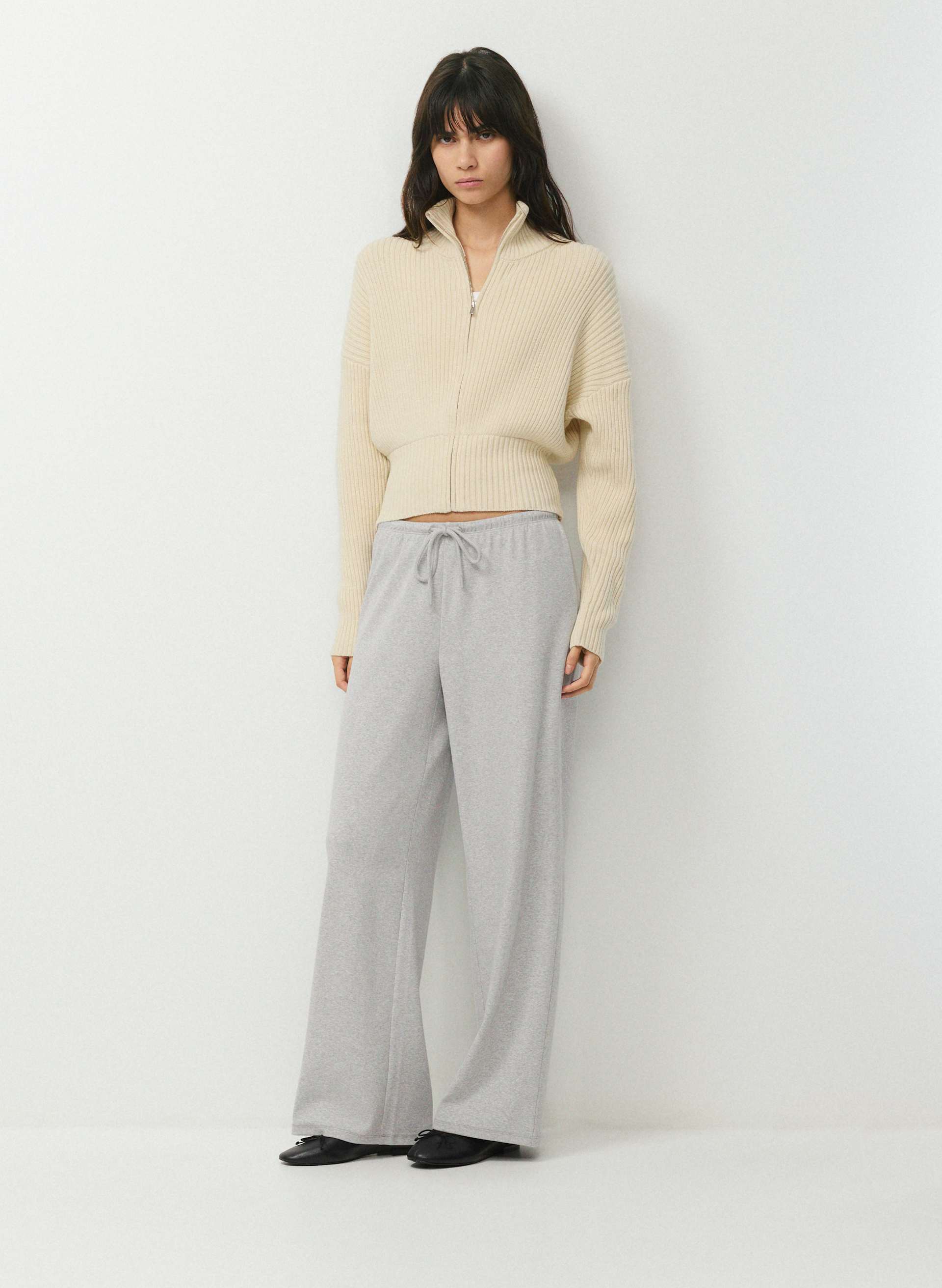 COTTON CHARM™ ASTER ZIP-UP | Aritzia