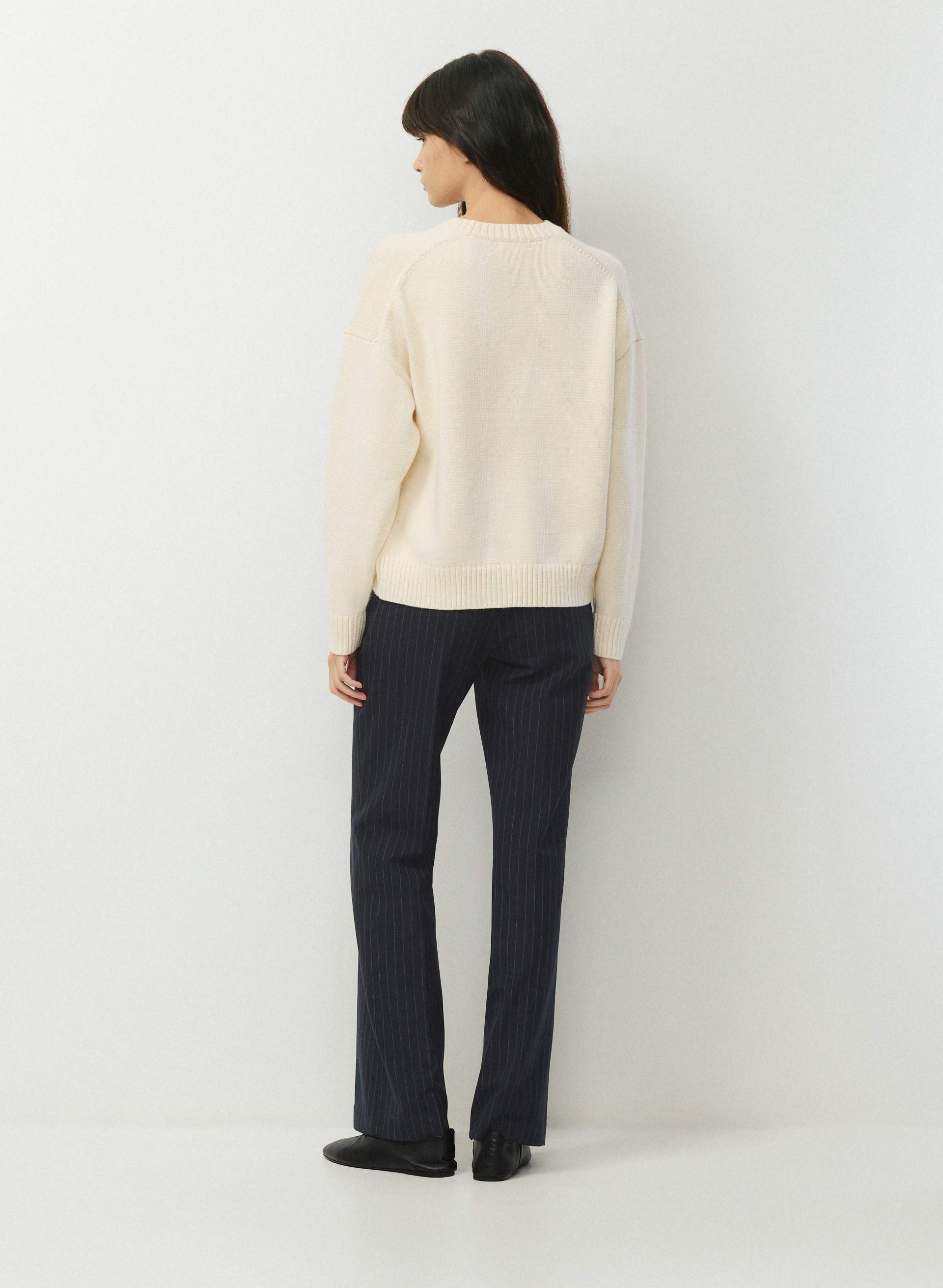 PLUSH MERINO WOOL DEWDROP SWEATER | Aritzia