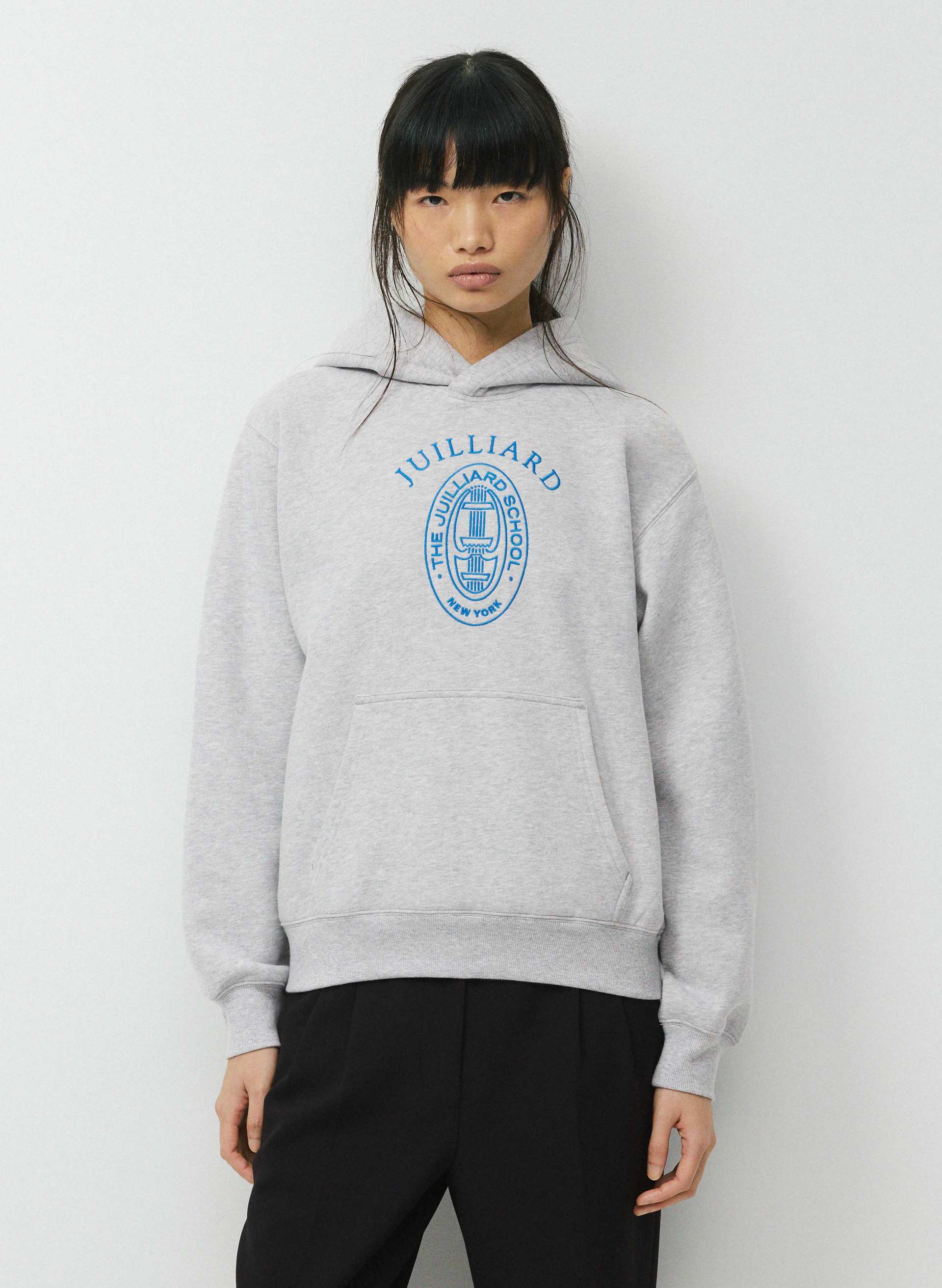 JUILLIARD X COZY SWEATFLEECE PERFECT HOODIE - Limited-edition classic fan-favourite fleece pullover hoodie with The Juilliard School graphic. 