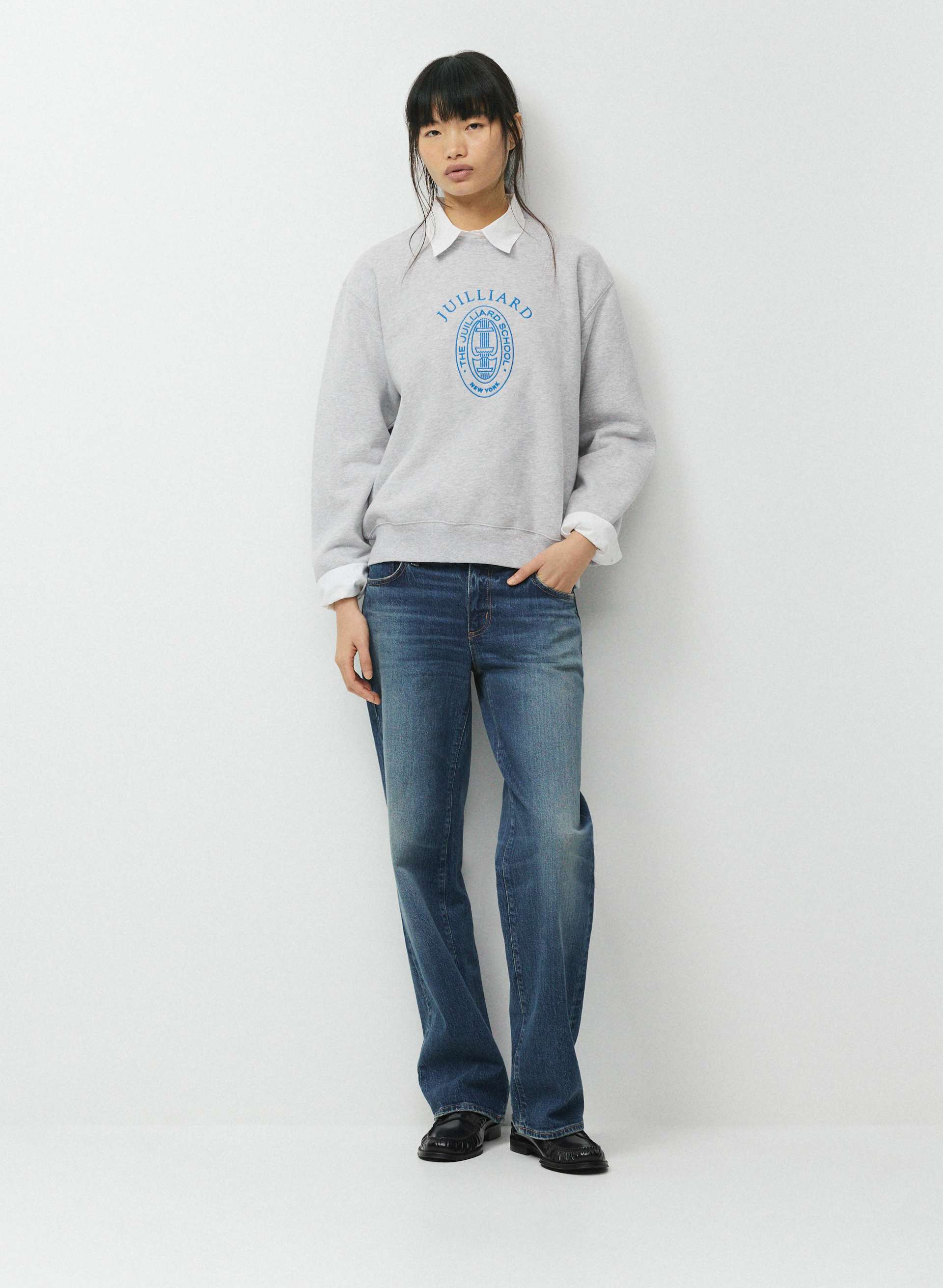Juilliard x Cozy Sweatfleece Perfect Crew | Aritzia INTL