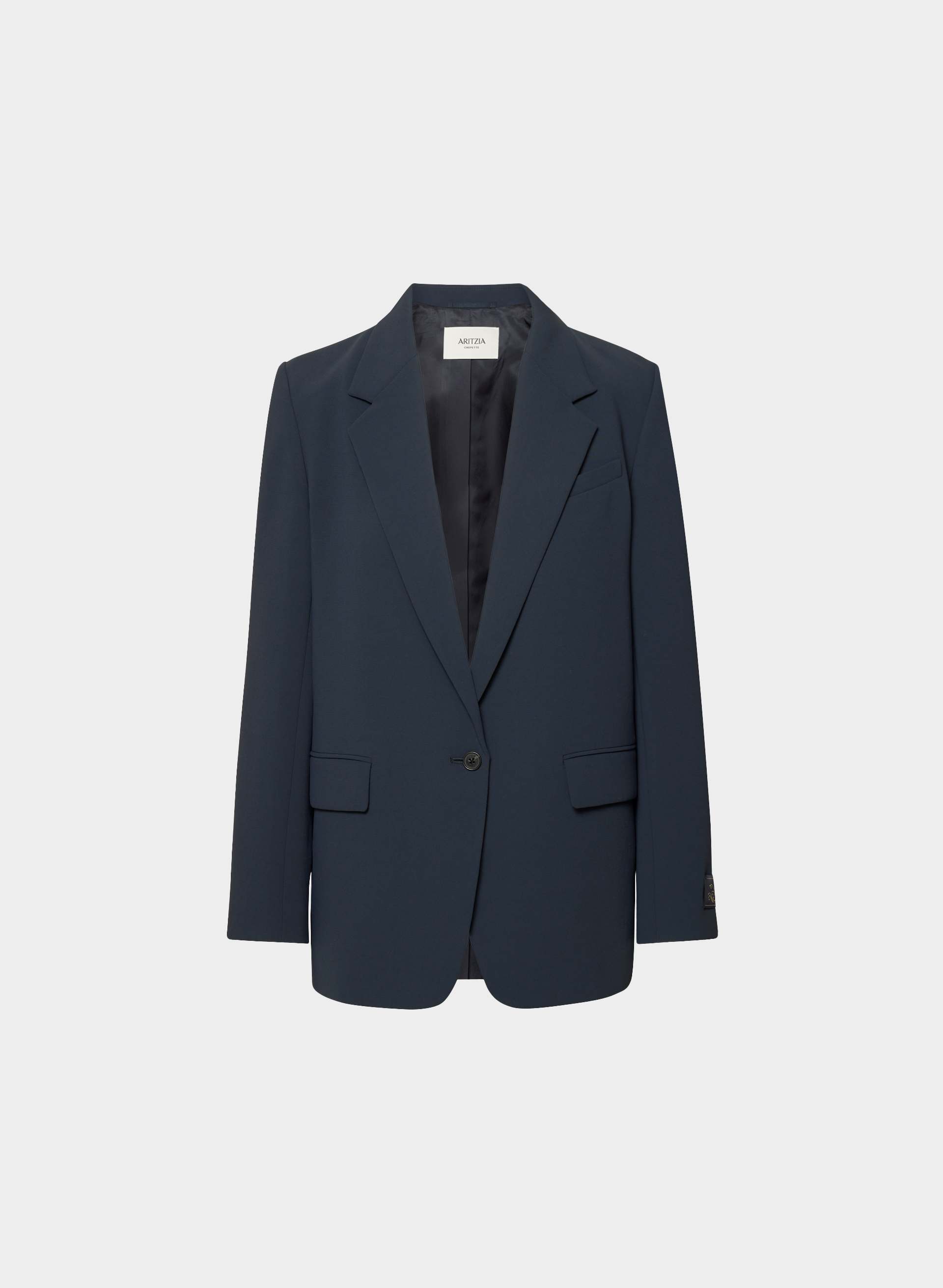 GENERATION BLAZER - CREPETTE™ - Japanese crepe classic-fit single-breasted blazer. 