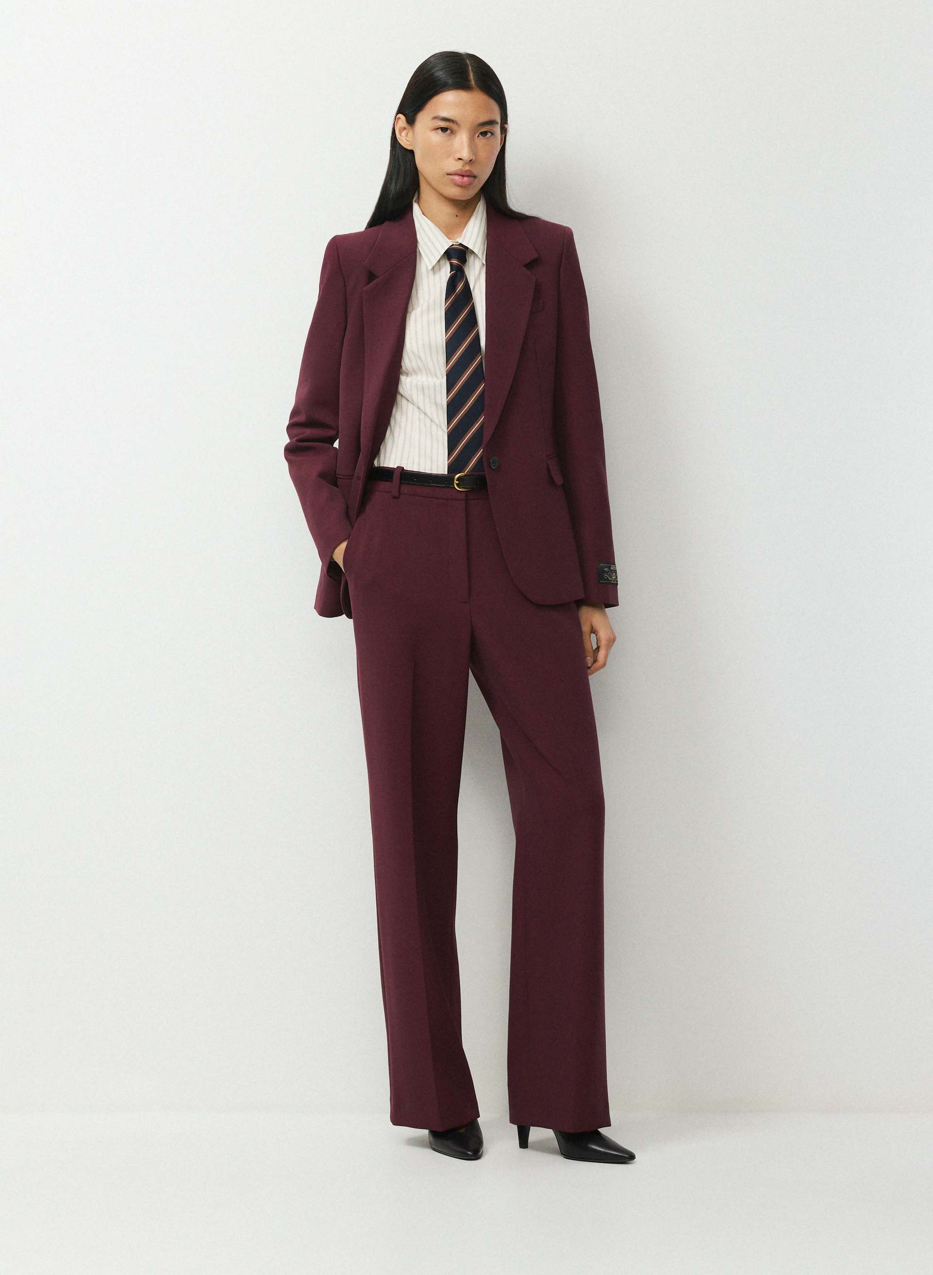 PRODUCER BLAZER - EVERSENTIAL™ - Softly structured classic-fit single-breasted blazer. 