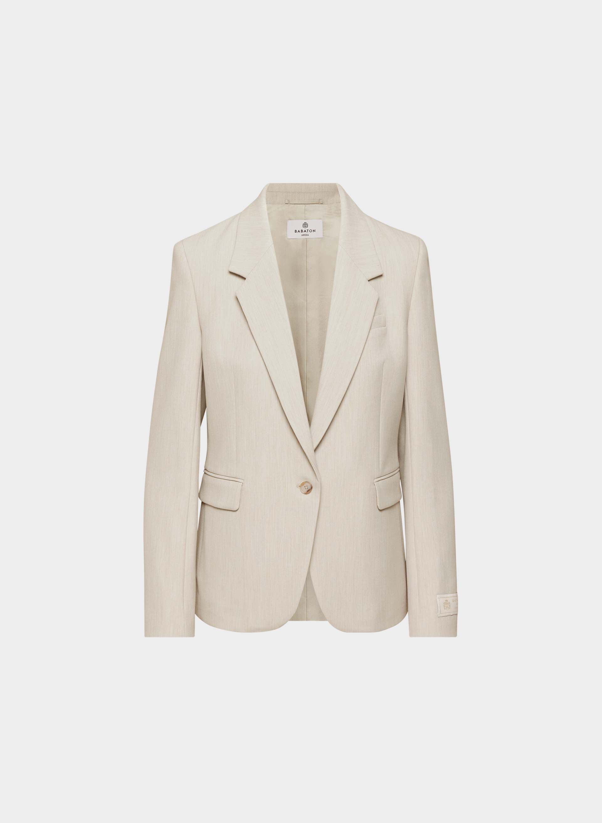 PRODUCER BLAZER - EVERSENTIAL™ - Softly structured classic-fit single-breasted blazer. 