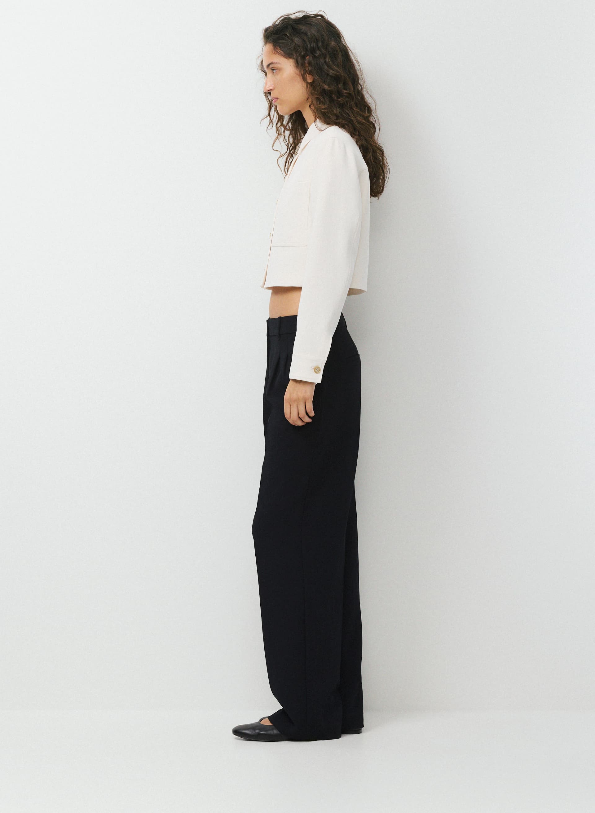 LITTLE CROPPED JACKET | Aritzia