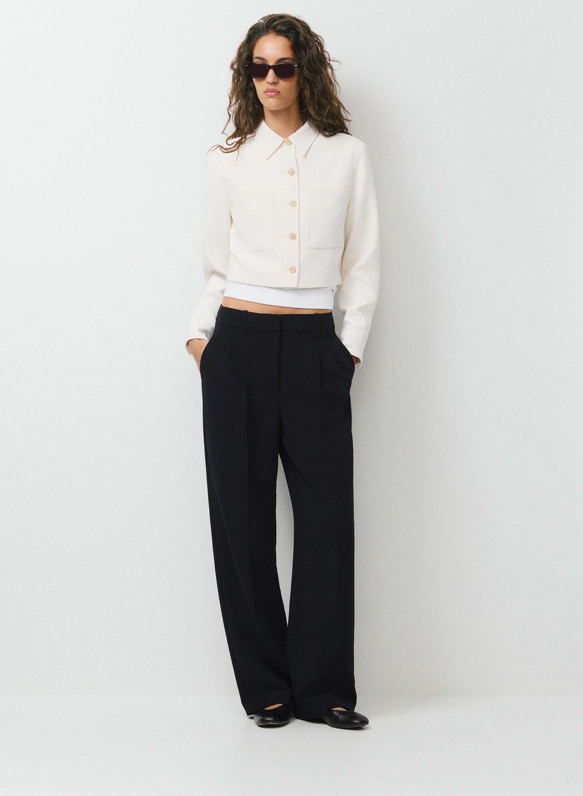 LITTLE CROPPED JACKET | Aritzia