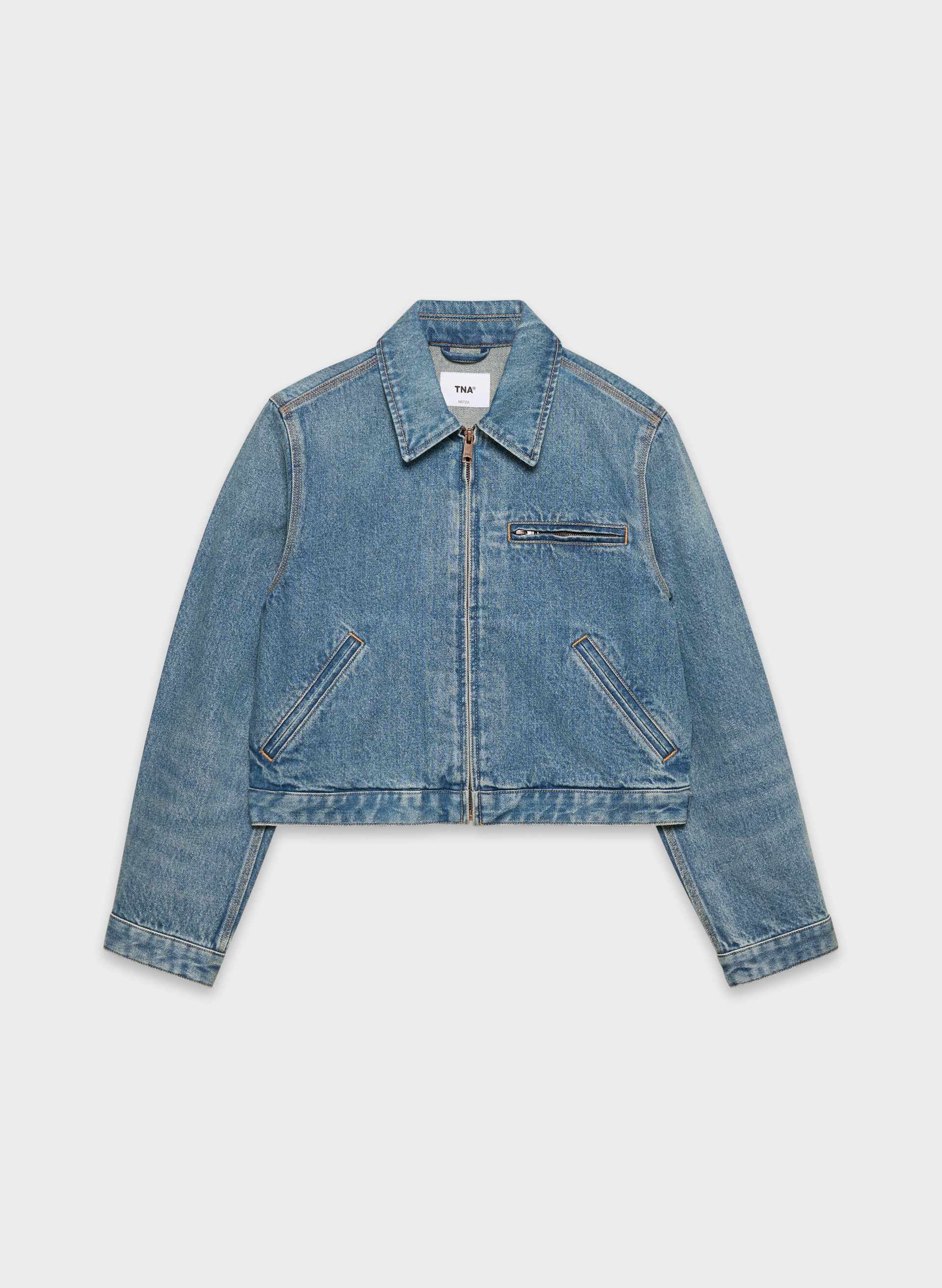 BARKLEY LIGHTWEIGHT DENIM JACKET | Aritzia