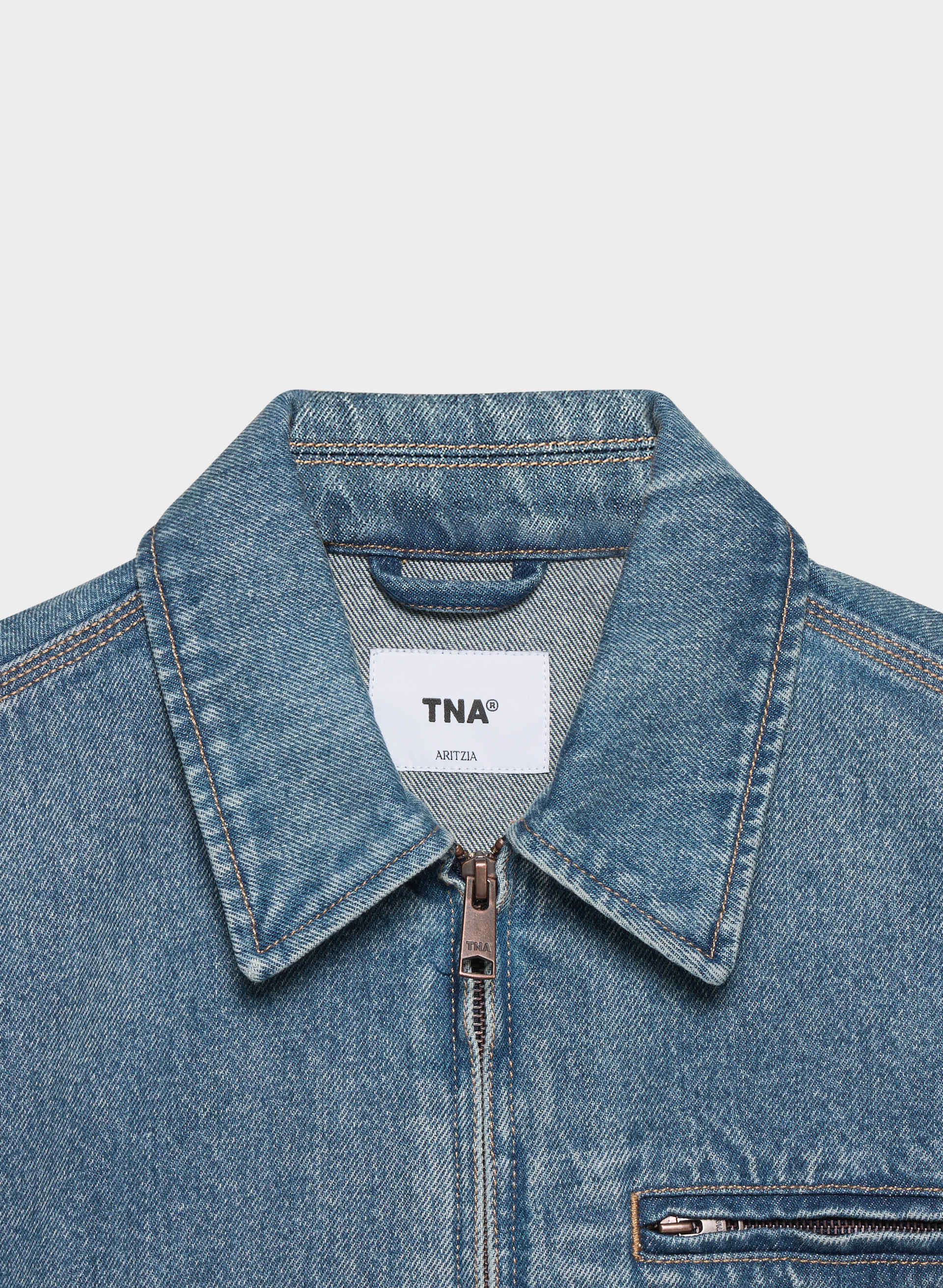 BARKLEY LIGHTWEIGHT DENIM JACKET | Aritzia